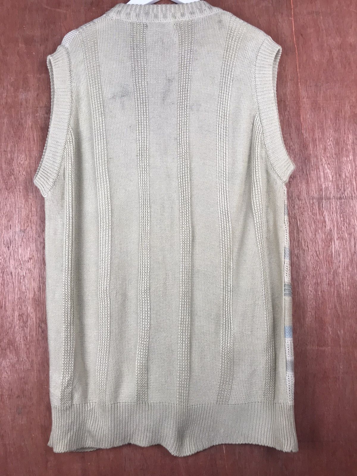 Vintage Weekend Swinger Homespun Knitwear sleeve less #M015 Size US L / EU 52-54 / 3 - 7 Thumbnail