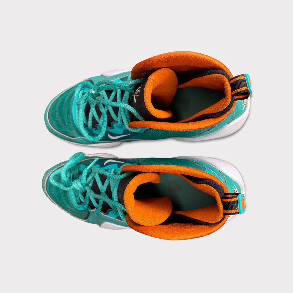 Nike Nike Air Penny 5 Miami Dolphins 2012 Size US 12 / EU 45 - 7 Thumbnail