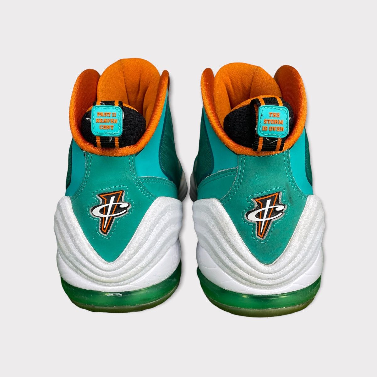 Nike Nike Air Penny 5 Miami Dolphins 2012 Size US 12 / EU 45 - 3 Thumbnail