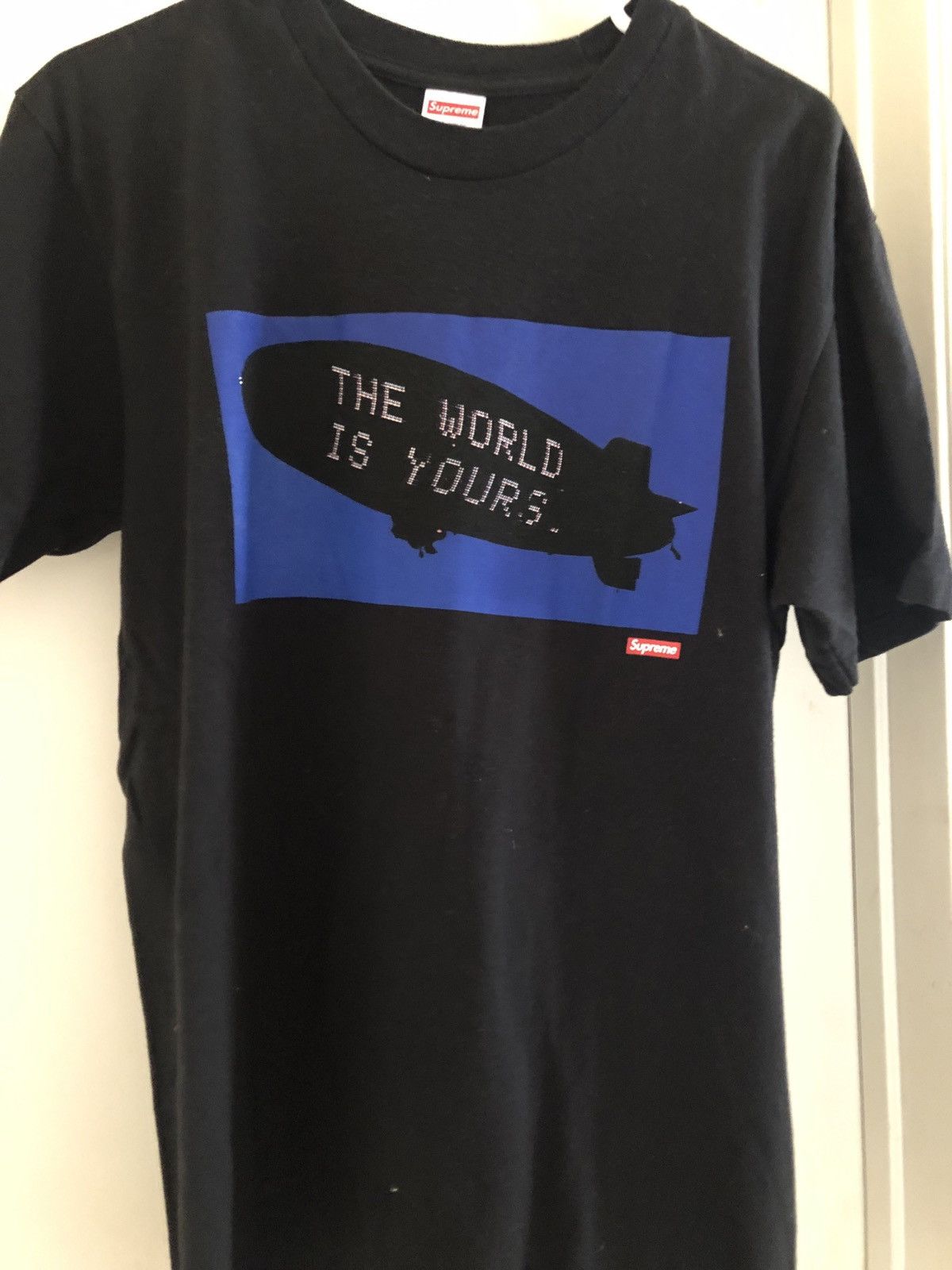 Supreme Scarface Blimp Tee Black Medium Grailed