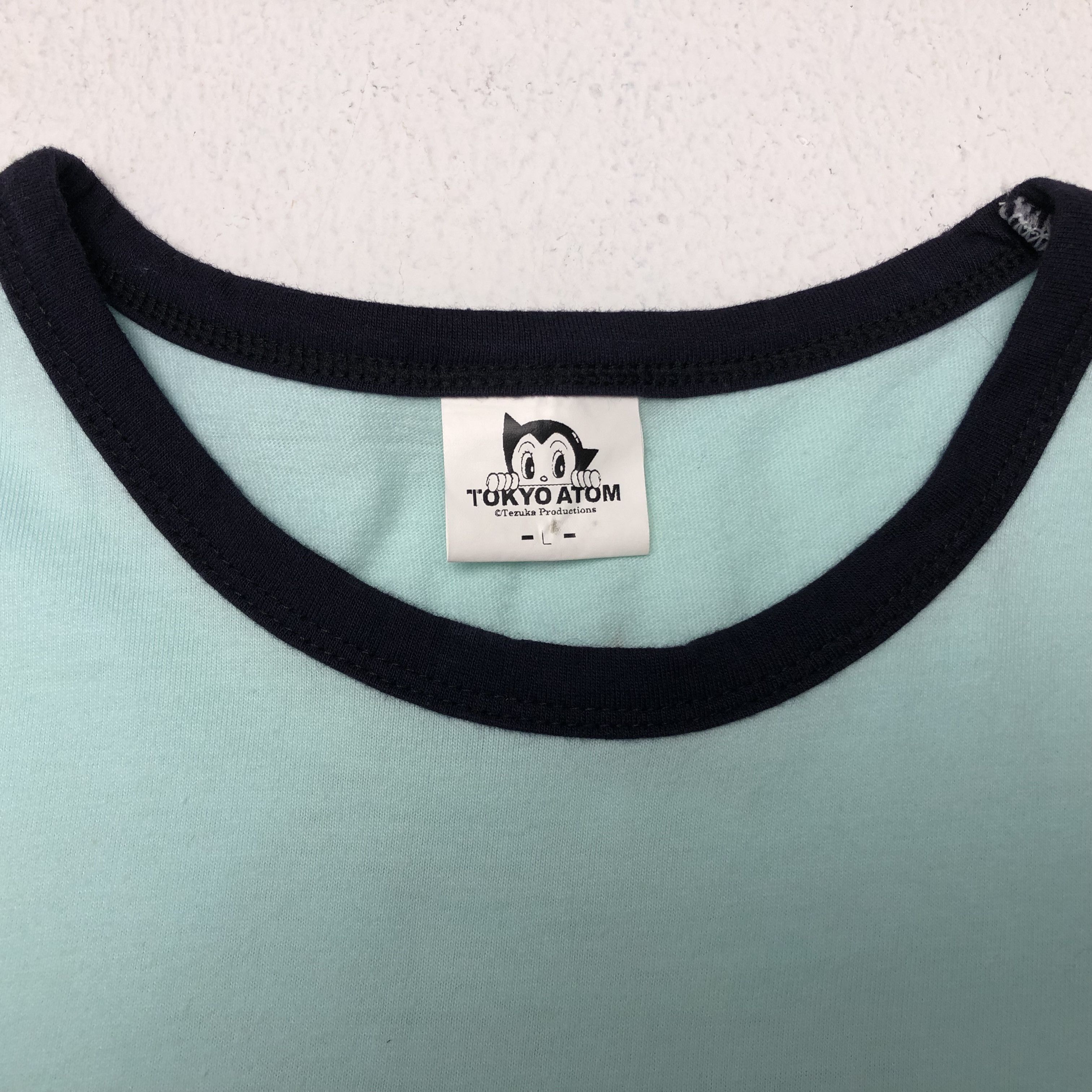 Anime × Japanese Brand × Vintage Vintage Astro Boy Tokyo Atom Sticker Design Tshirt Size US L / EU 52-54 / 3 - 5 Thumbnail