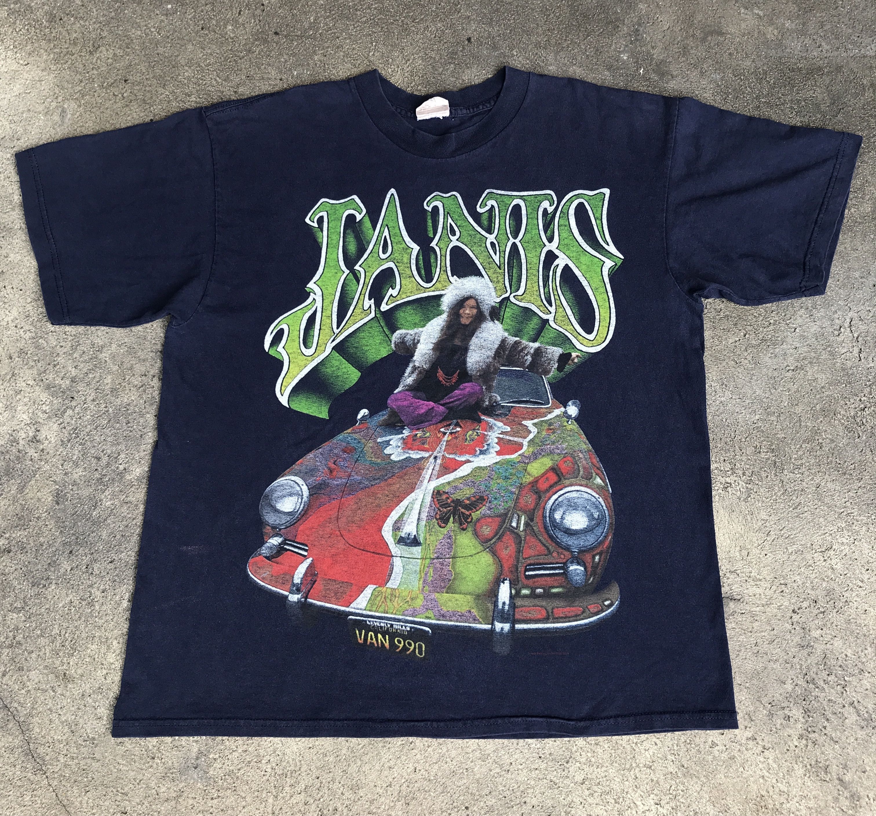 Band Tees Vintage 90s Janis Joplin Promo Tee soul Psychedelic rock Size US L / EU 52-54 / 3 - 1 Thumbnail
