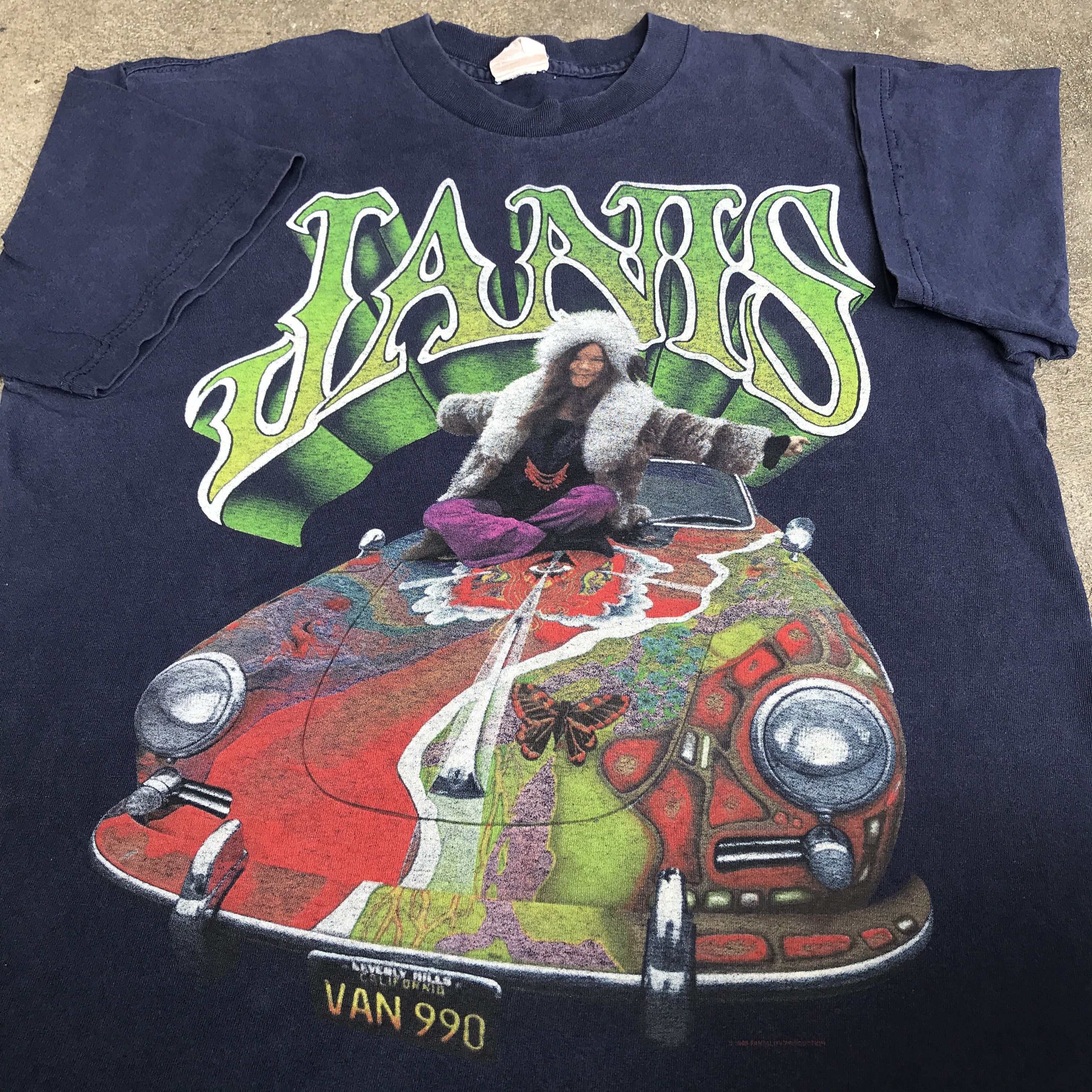 Band Tees Vintage 90s Janis Joplin Promo Tee soul Psychedelic rock Size US L / EU 52-54 / 3 - 2 Thumbnail