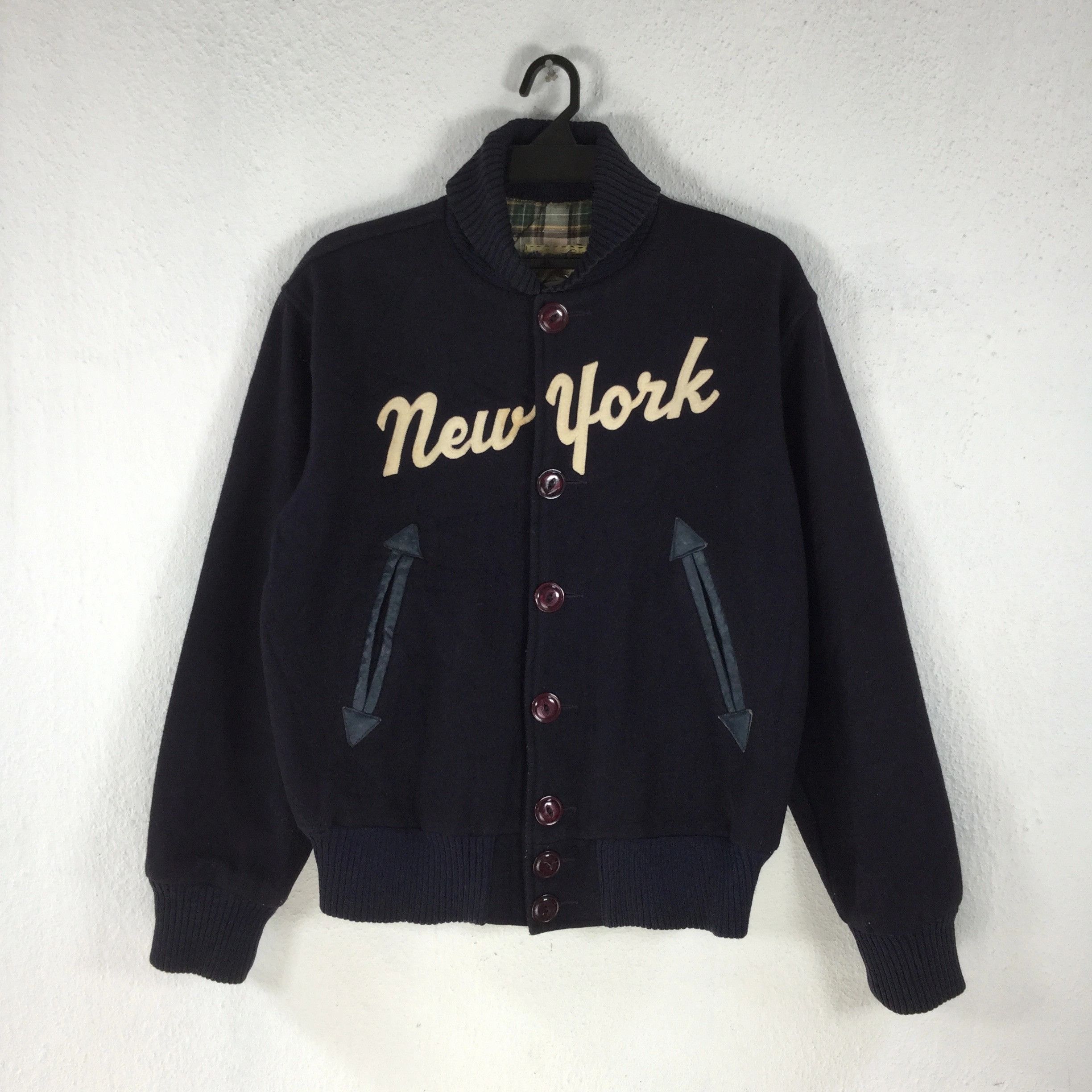 Vintage 70's HEWITT MFG New York Wool Rockabilly Jacket Size US M / EU 48-50 / 2 - 1 Thumbnail