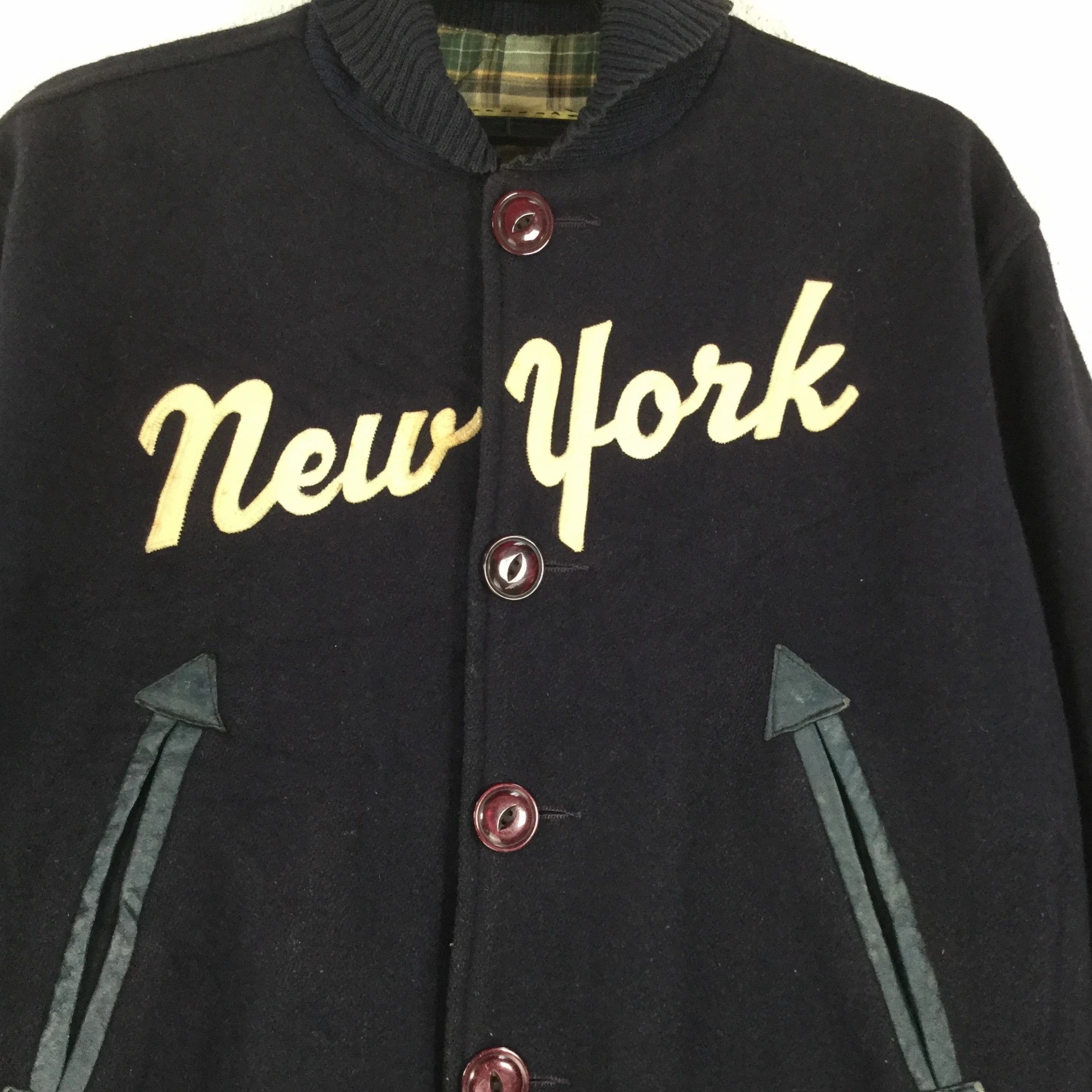 Vintage 70's HEWITT MFG New York Wool Rockabilly Jacket Size US M / EU 48-50 / 2 - 5 Thumbnail