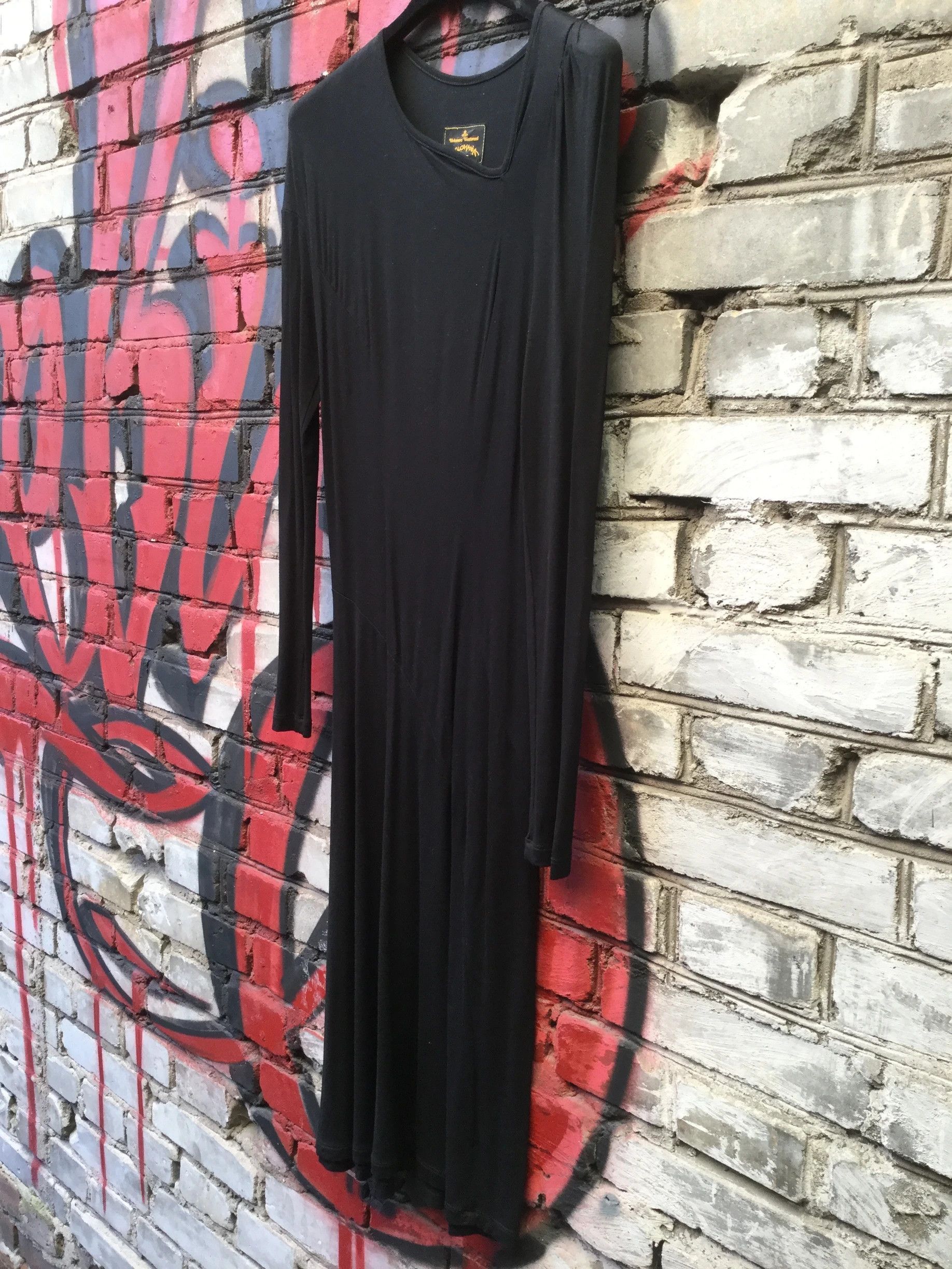 Vivienne Westwood !!NEW!! Asymmetric dress.Like Uma Wang or Rick Owens Size S / US 4 / IT 40 - 2 Thumbnail
