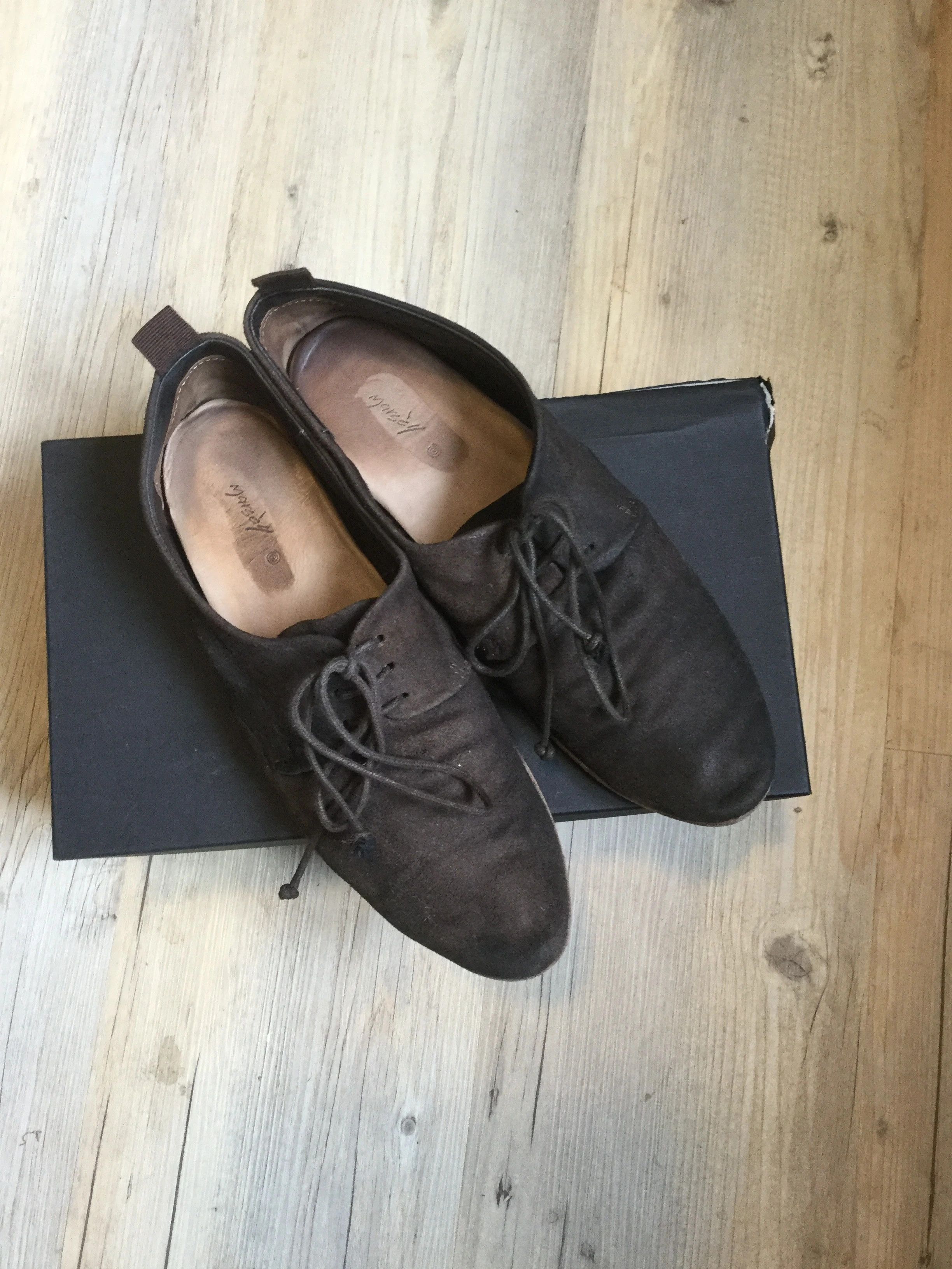 Marsell MORO suede distressed shoes. Size US 5 / EU 37 - 2 Thumbnail