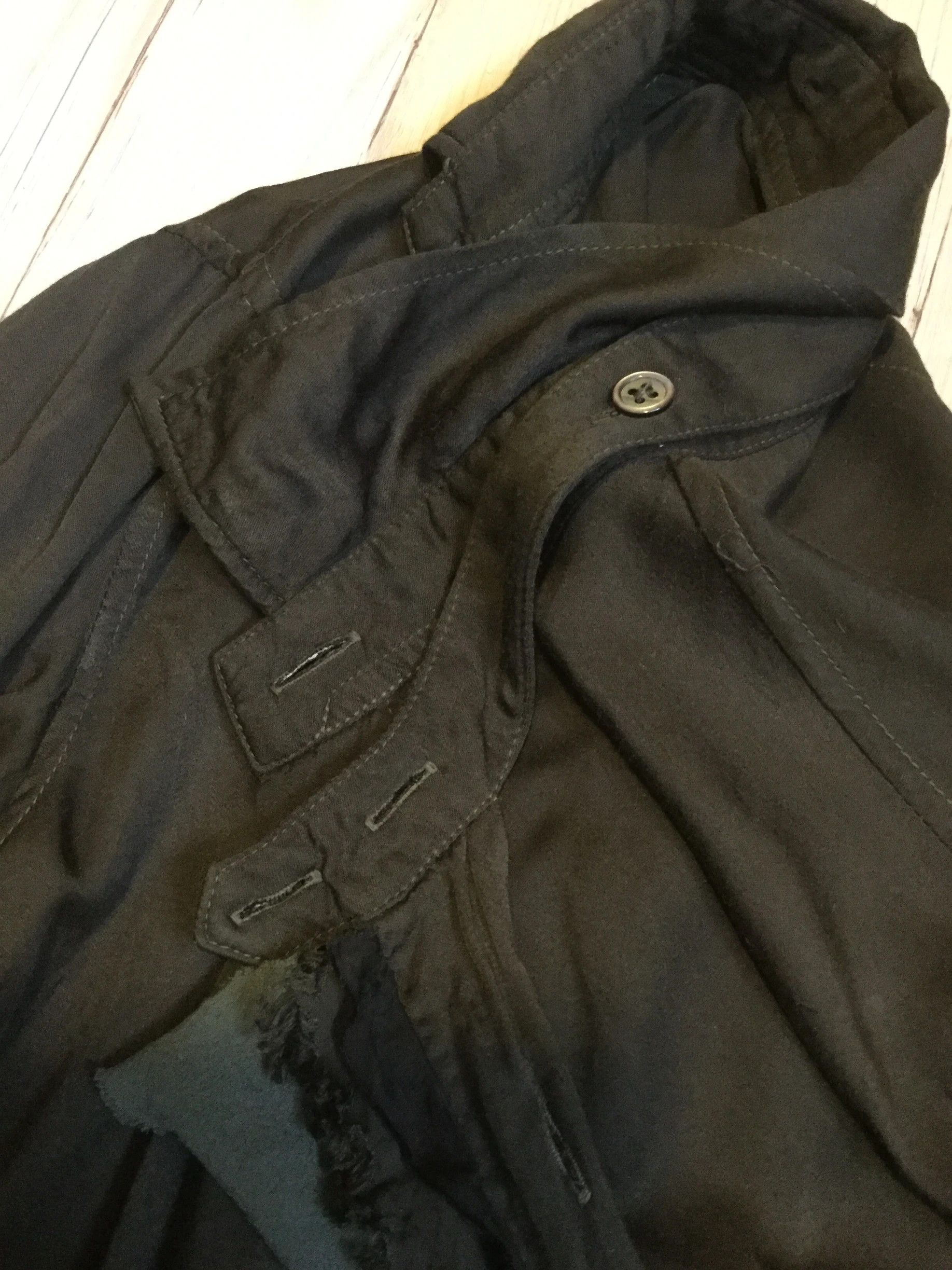 Yohji Yamamoto Silk destroyed blouse.Like Geoffrey B. Small or Elena Dawson Size M / US 6-8 / IT 42-44 - 1 Thumbnail