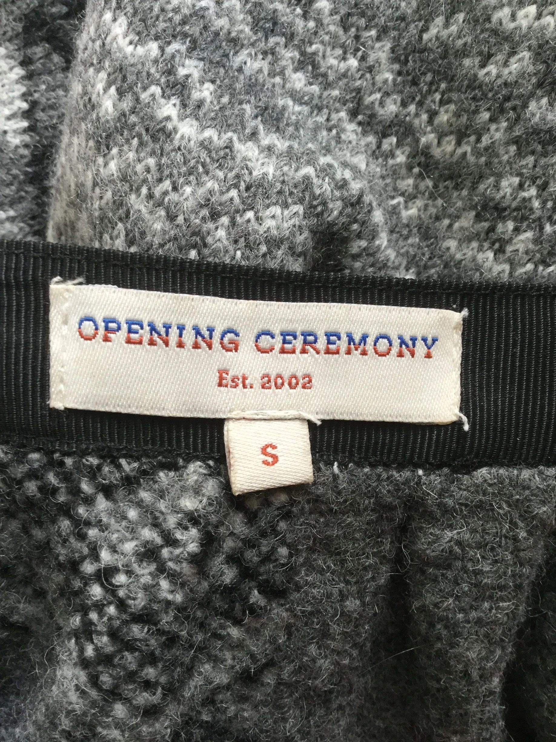 Opening Ceremony Asymmetric wool skirt.Like Uma Wang or Ziggy Chen Size 26" / US 2 / IT 38 - 3 Thumbnail