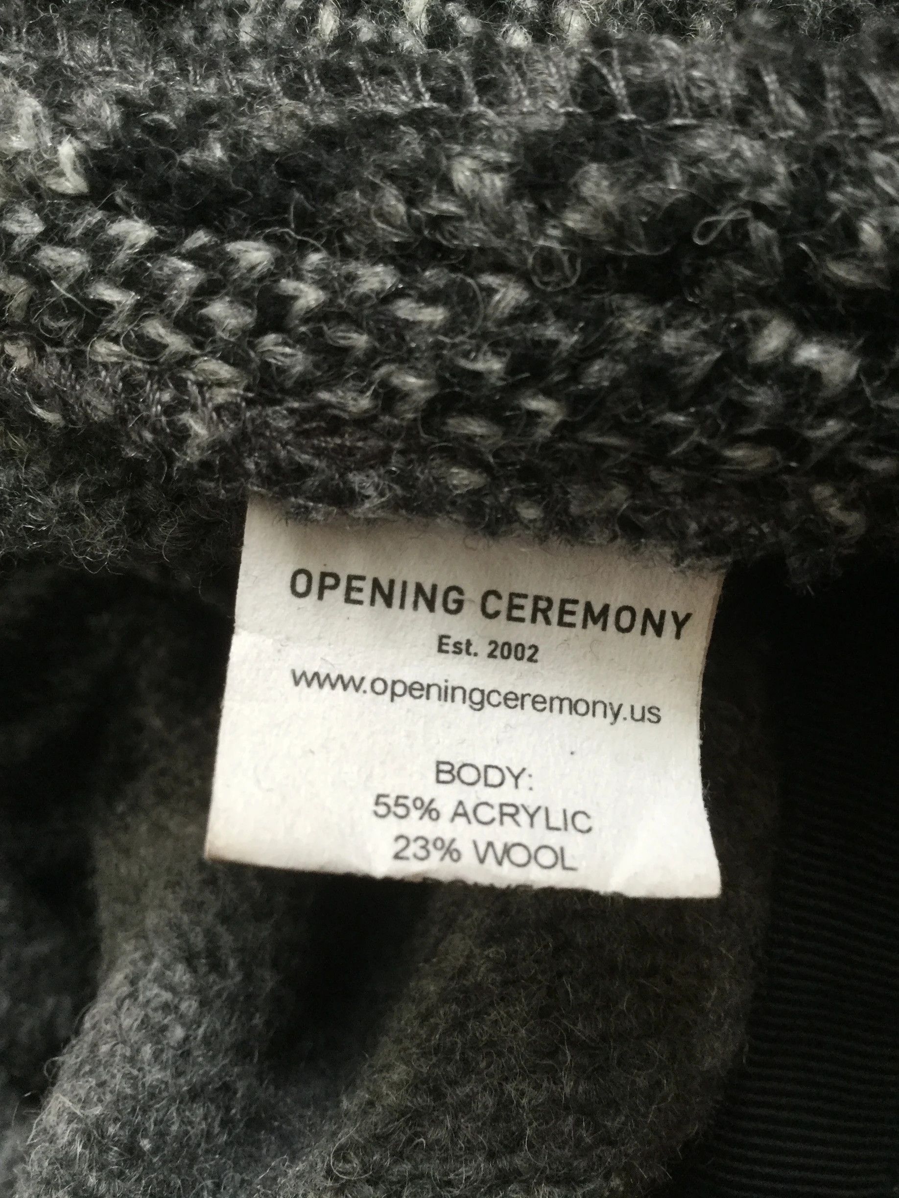 Opening Ceremony Asymmetric wool skirt.Like Uma Wang or Ziggy Chen Size 26" / US 2 / IT 38 - 5 Thumbnail