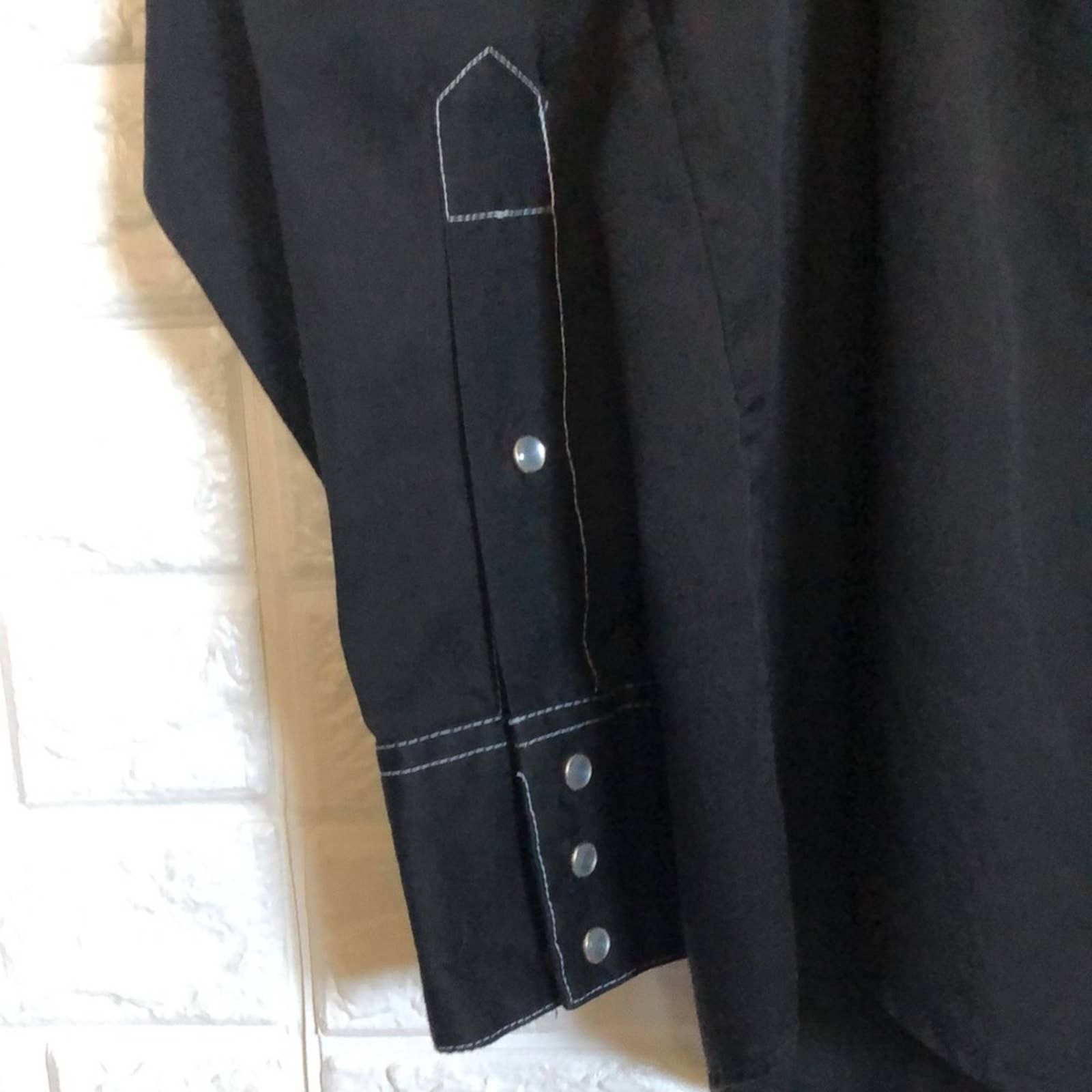 Vintage Rocknount Ranch western long sleeve cowboy shirt Shirts Button Ups