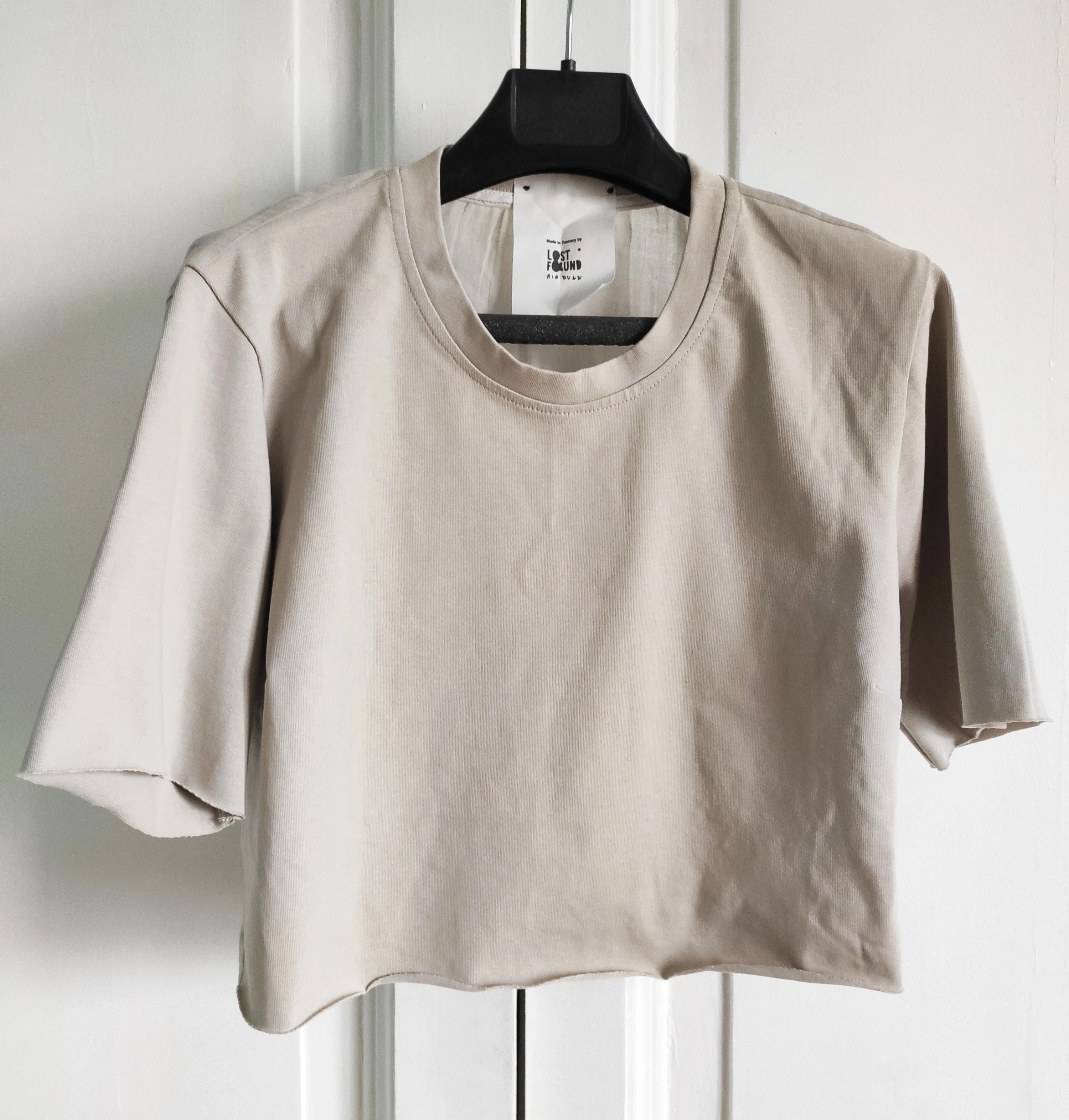 Lost & Found Ria Dunn Short top.Like Rick Owens or Jacquemus Size S / US 4 / IT 40 - 3 Thumbnail