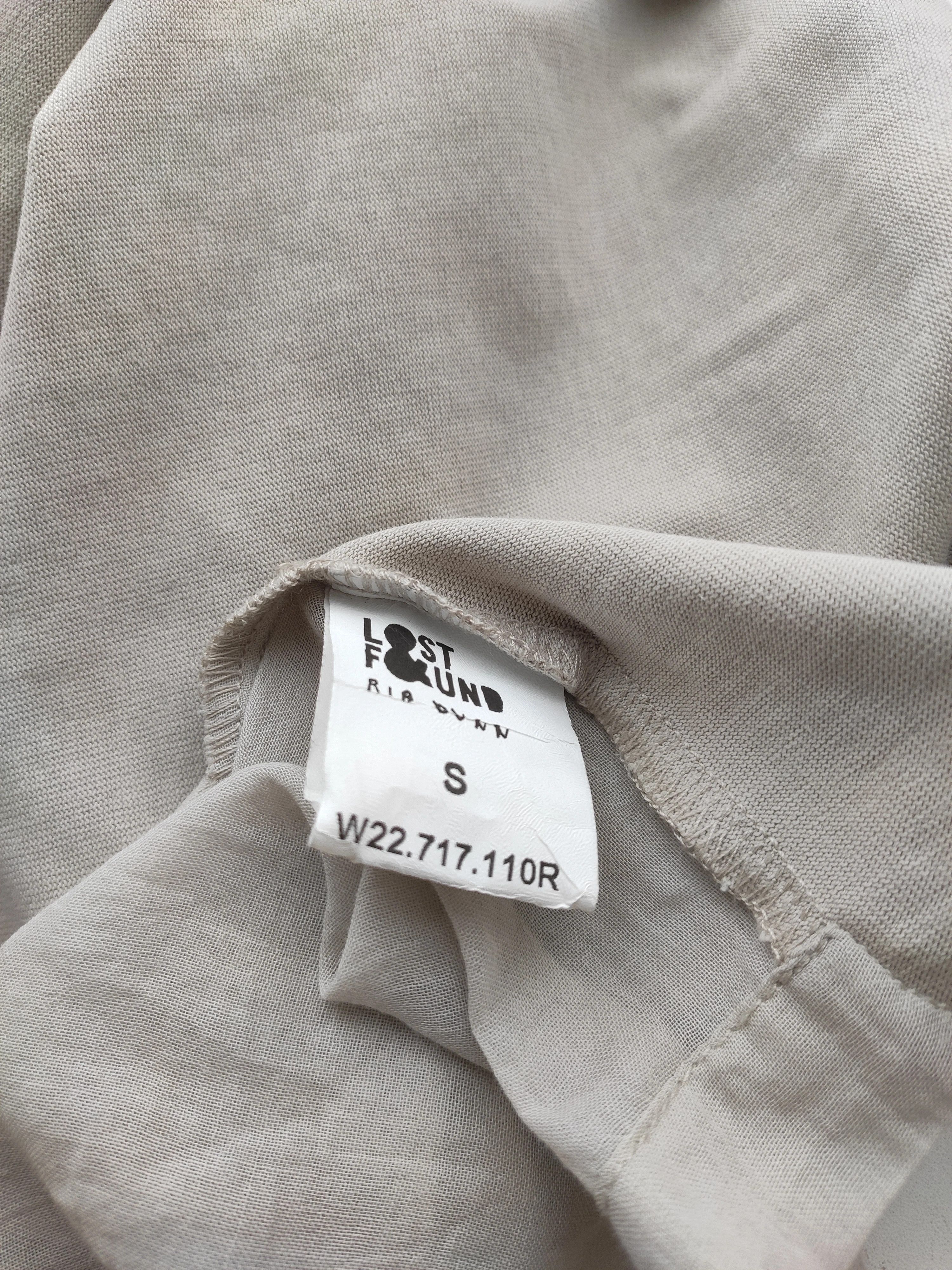 Lost & Found Ria Dunn Short top.Like Rick Owens or Jacquemus Size S / US 4 / IT 40 - 7 Thumbnail