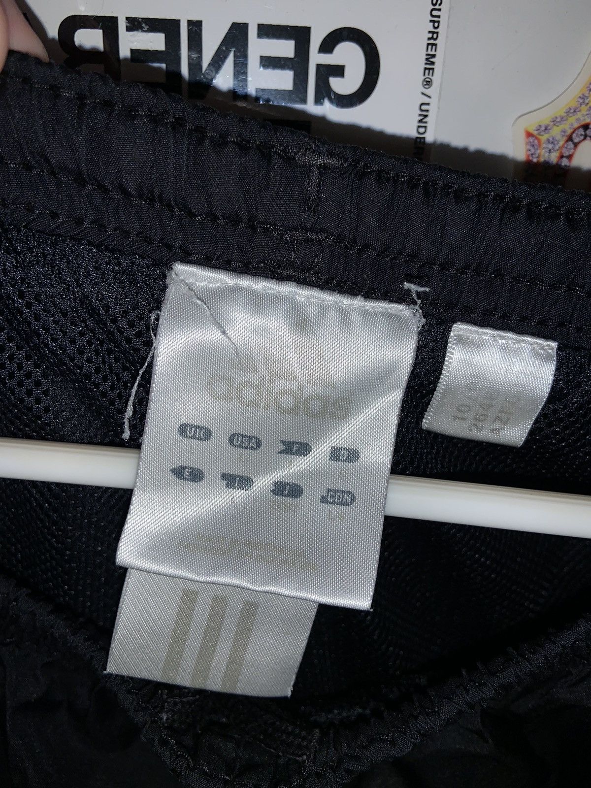 Adidas Adidas Black/Gold Mesh Sweatpants Size US 36 / EU 52 - 5 Thumbnail