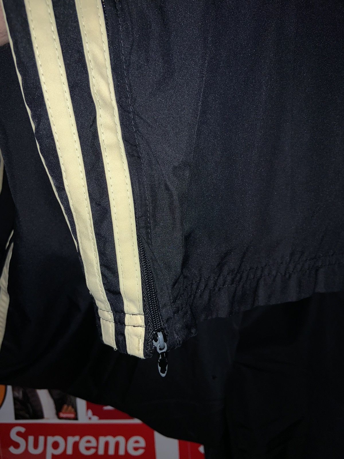 Adidas Adidas Black/Gold Mesh Sweatpants Size US 36 / EU 52 - 4 Thumbnail