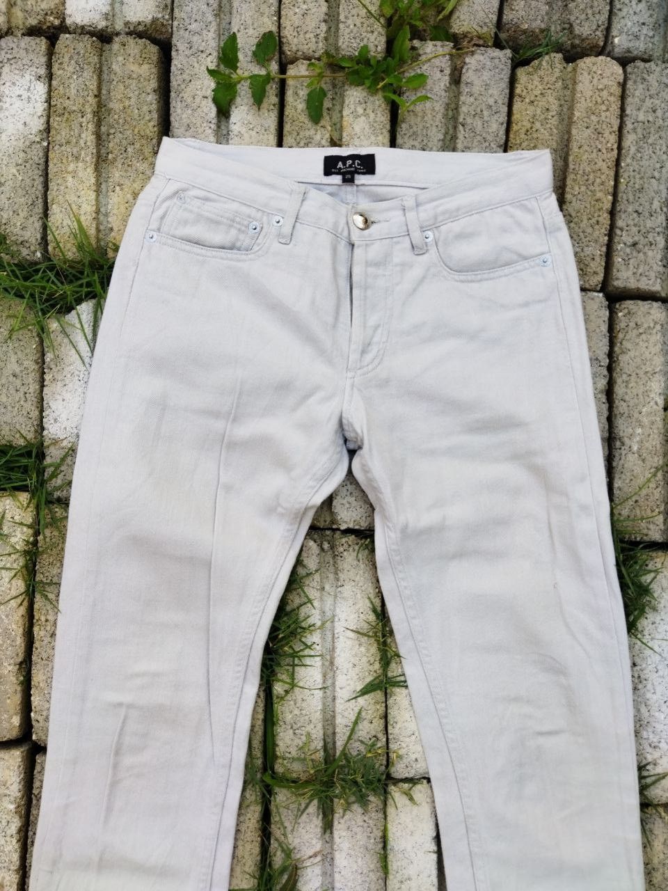A.P.C. × Designer Rare A.P.C Grey Jeans Size US 29 - 5 Thumbnail
