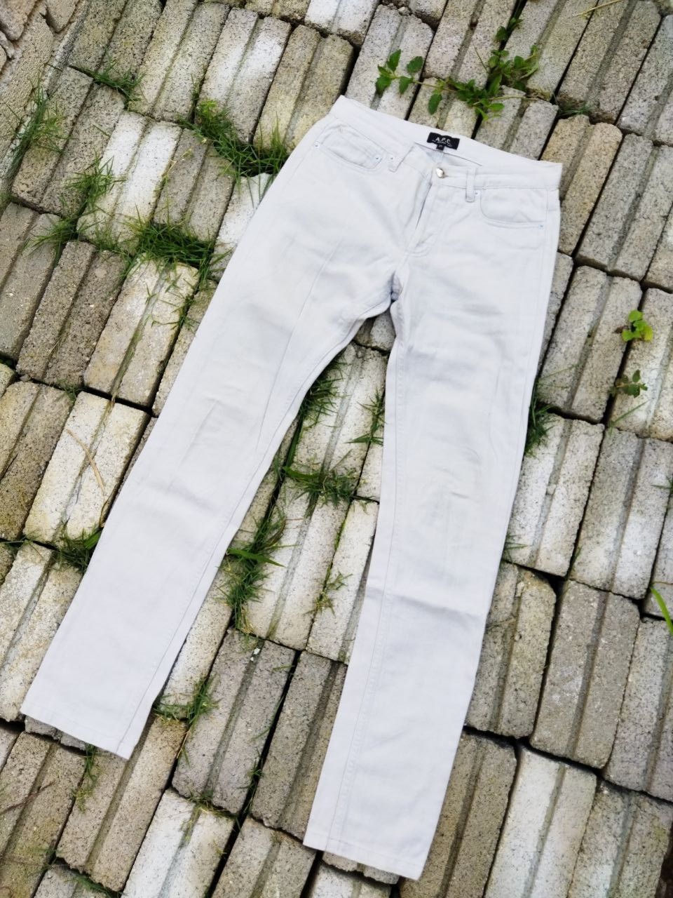 A.P.C. × Designer Rare A.P.C Grey Jeans Size US 29 - 6 Thumbnail