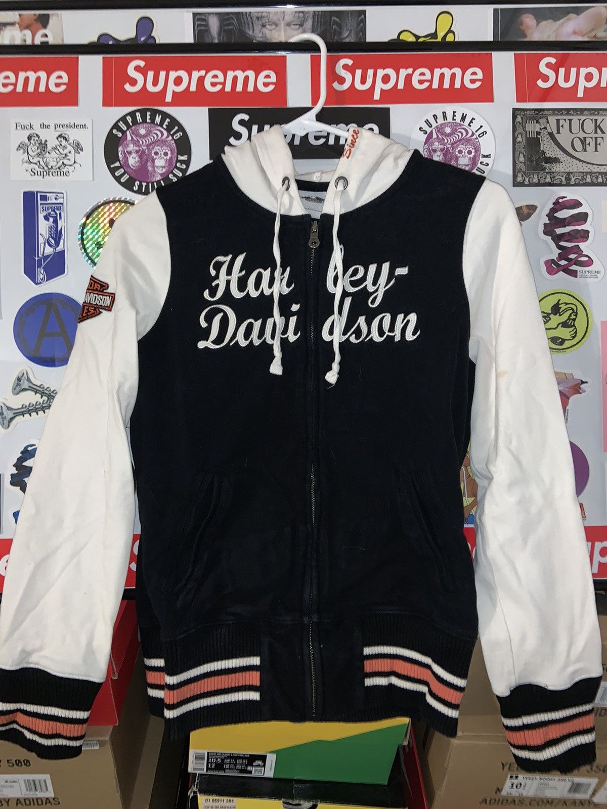 Harley Davidson Harley Davidson Zip Up Sweatshirt Size US S / EU 44-46 / 1 - 1 Thumbnail
