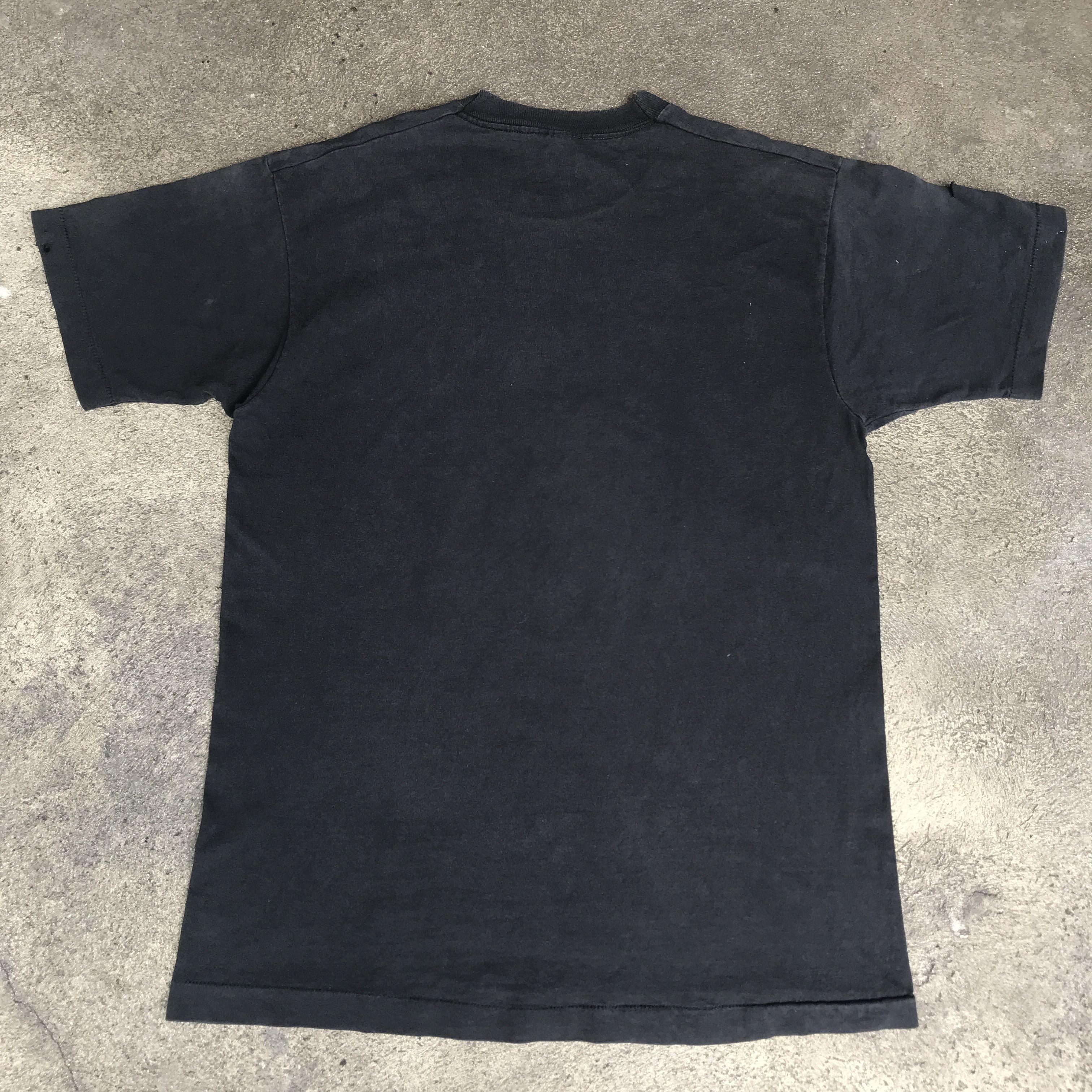 Vintage Vtg 90s Fashion Victim Skeleton Faded Graphic Streetwear Size US L / EU 52-54 / 3 - 9 Thumbnail