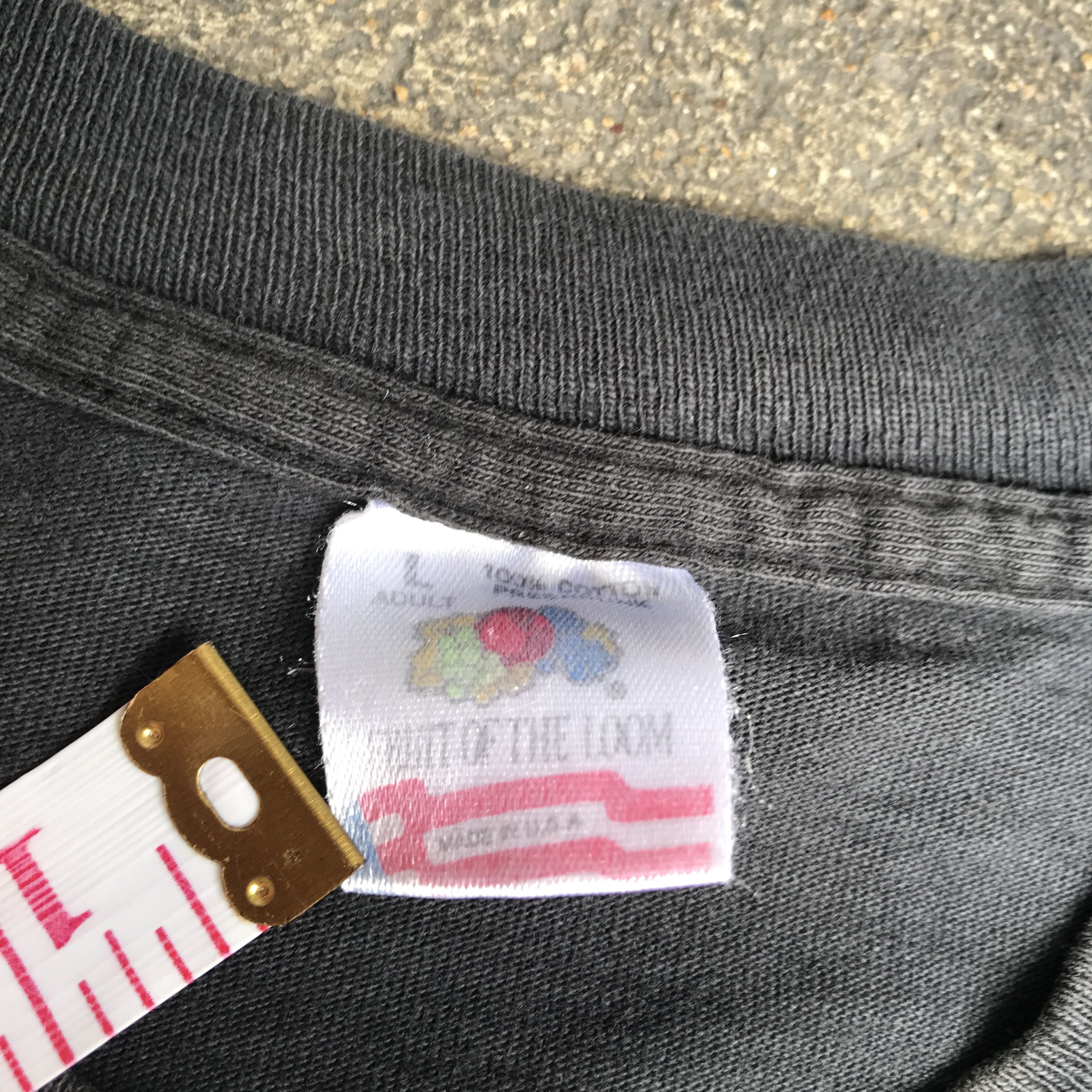Vintage Vtg 90s Fashion Victim Skeleton Faded Graphic Streetwear Size US L / EU 52-54 / 3 - 4 Thumbnail