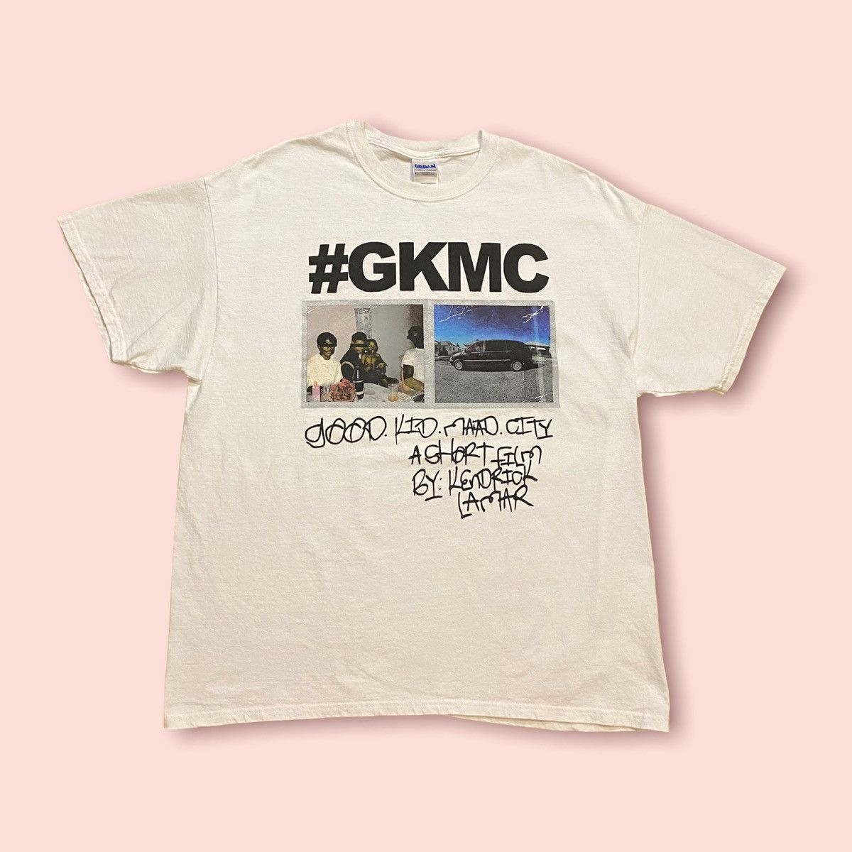 Gildan × Rap Tees × Vintage RARE Kendrick Lamar #GKMC Good