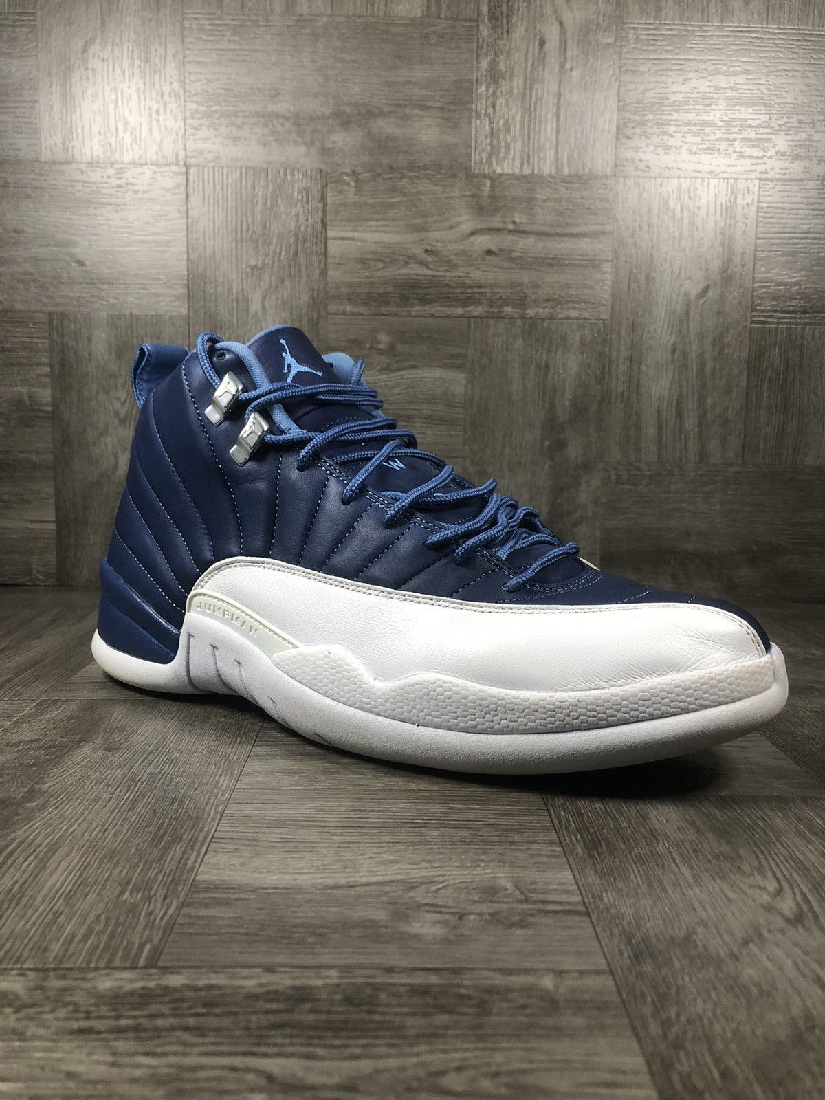 Jordan Brand × Nike Jordan 12 Indigo Sz 12 Size US 12 / EU 45 - 2 Thumbnail