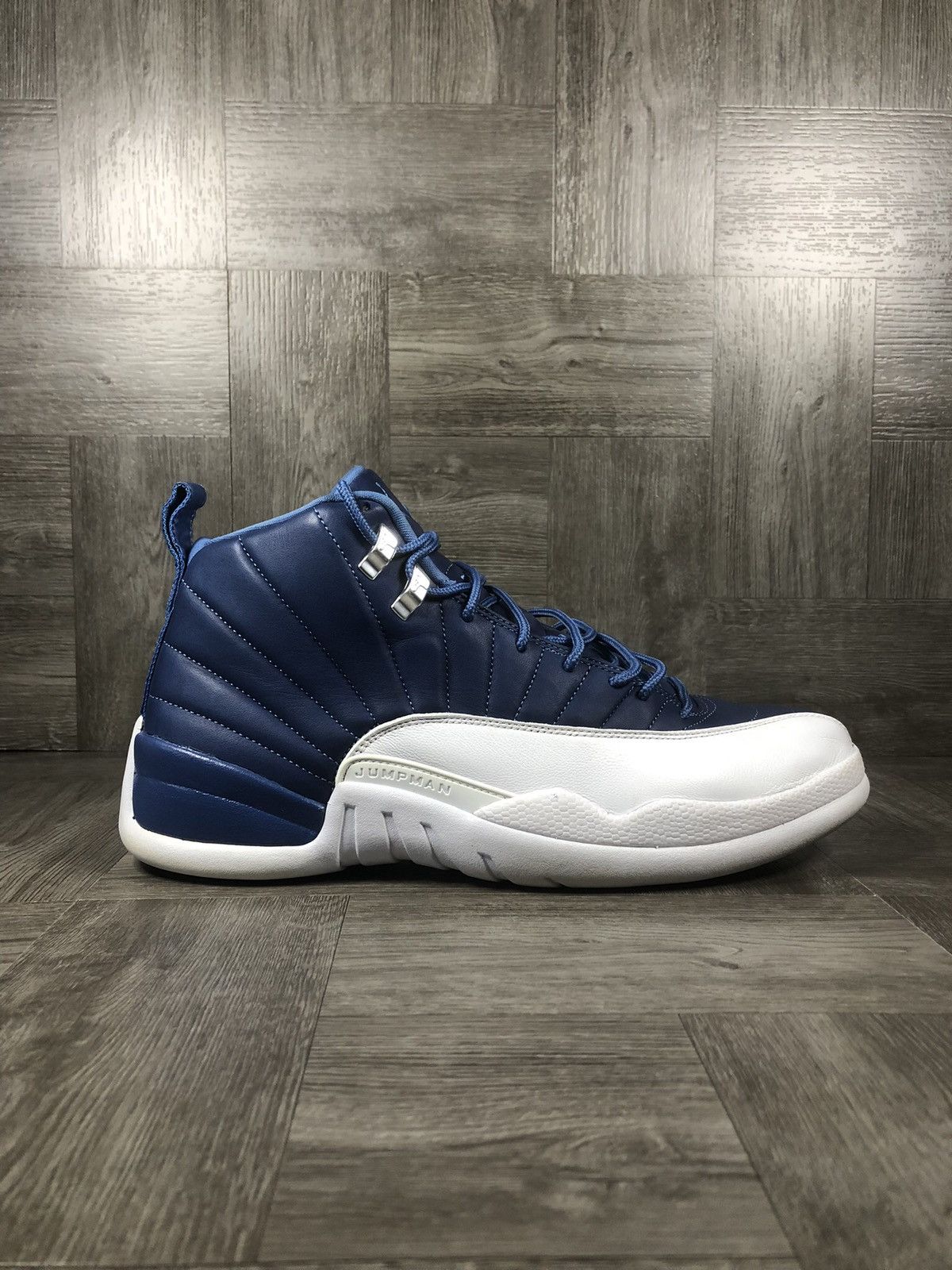 Jordan Brand × Nike Jordan 12 Indigo Sz 12 Size US 12 / EU 45 - 1 Thumbnail