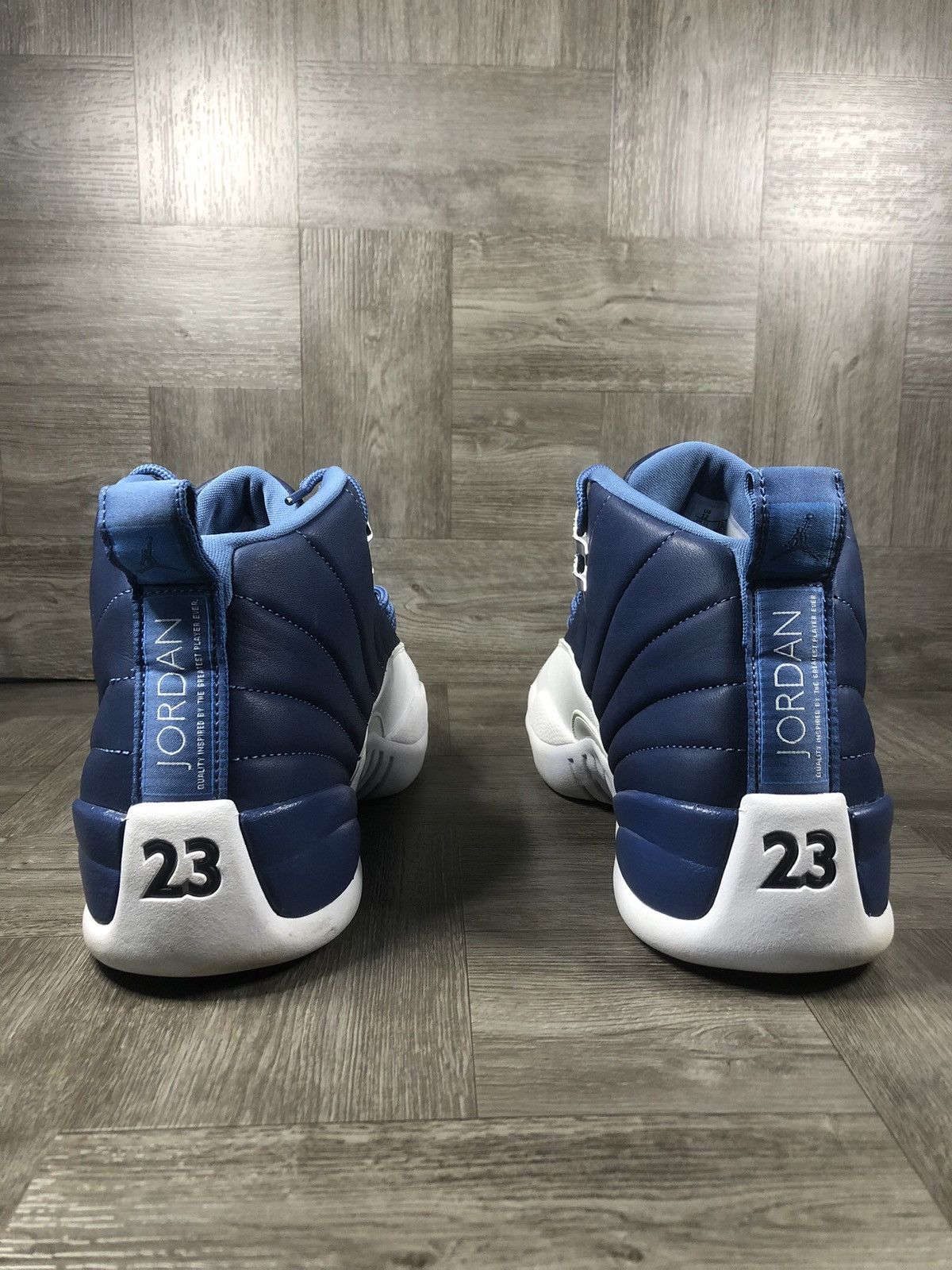Jordan Brand × Nike Jordan 12 Indigo Sz 12 Size US 12 / EU 45 - 5 Thumbnail