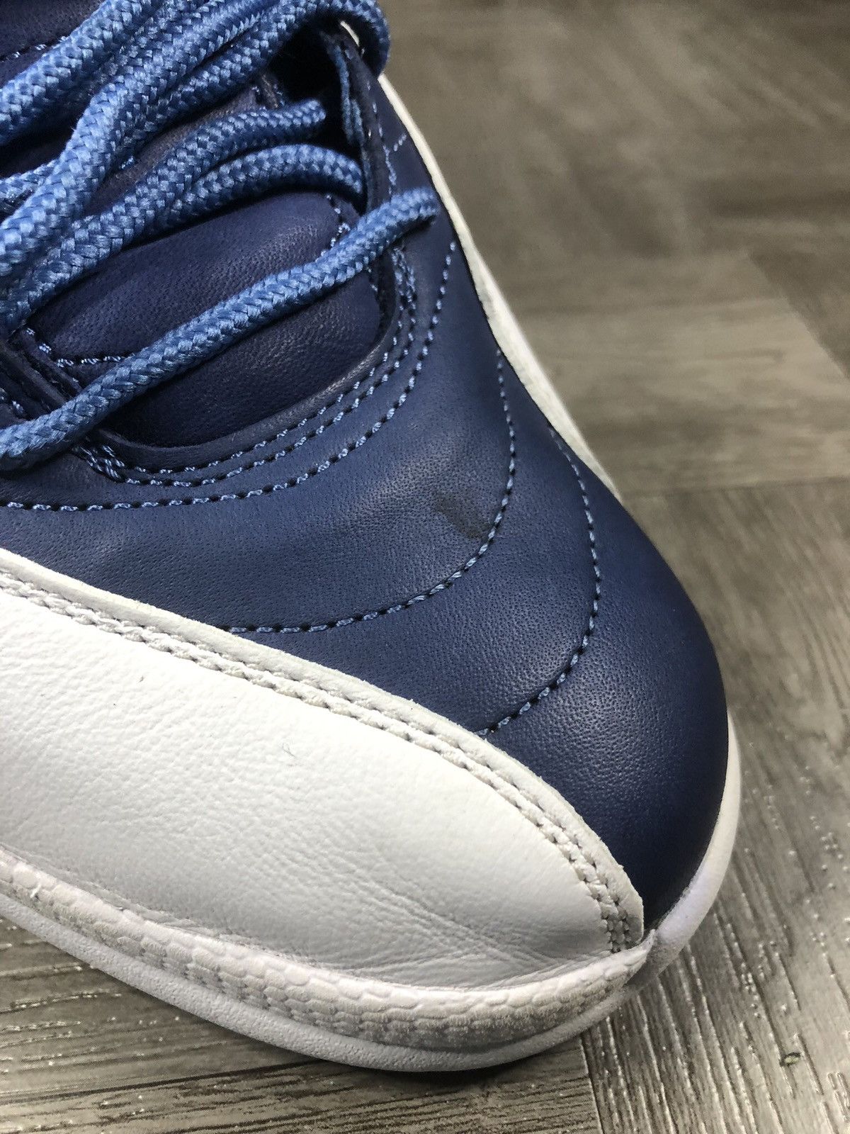 Jordan Brand × Nike Jordan 12 Indigo Sz 12 Size US 12 / EU 45 - 8 Thumbnail