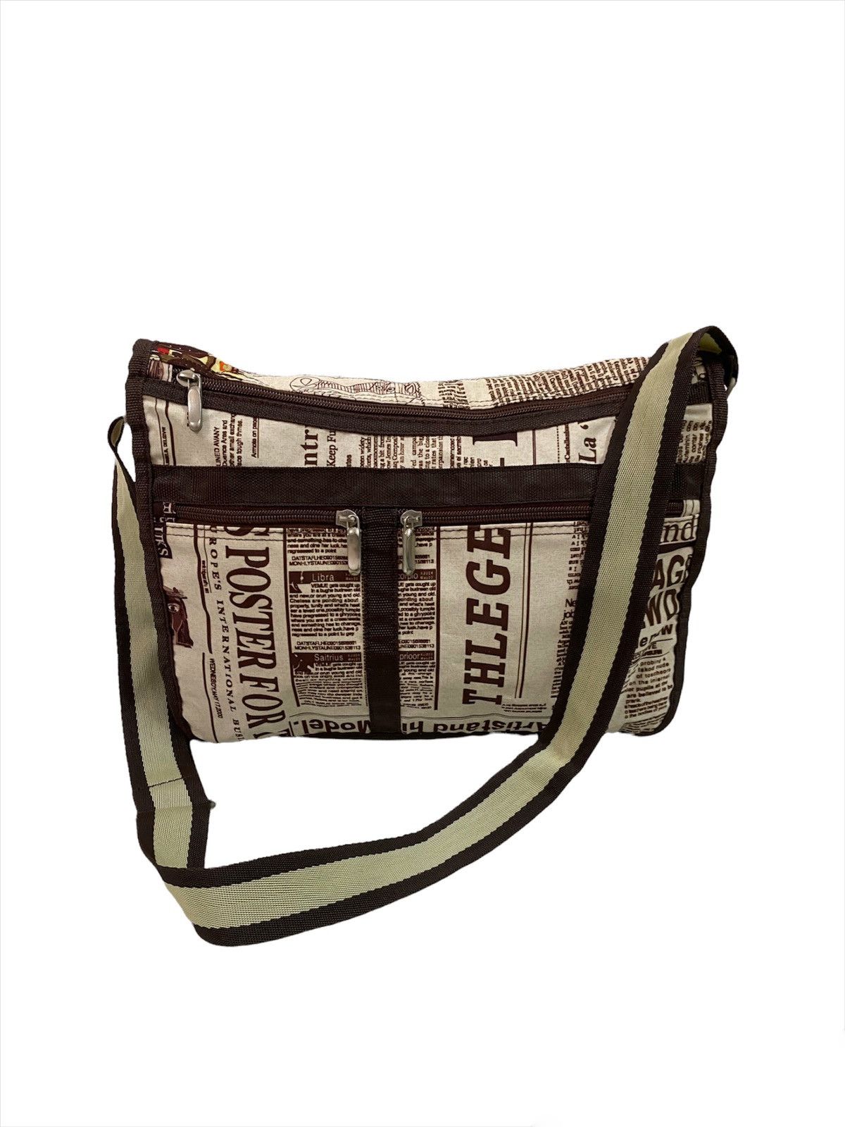 Japanese over Print Sling Bag