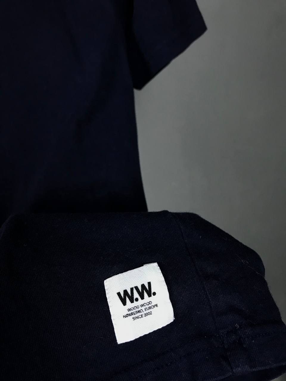 Wood Wood Wood Wood luxury streetwear center logo tee Size US M / EU 48-50 / 2 - 7 Thumbnail