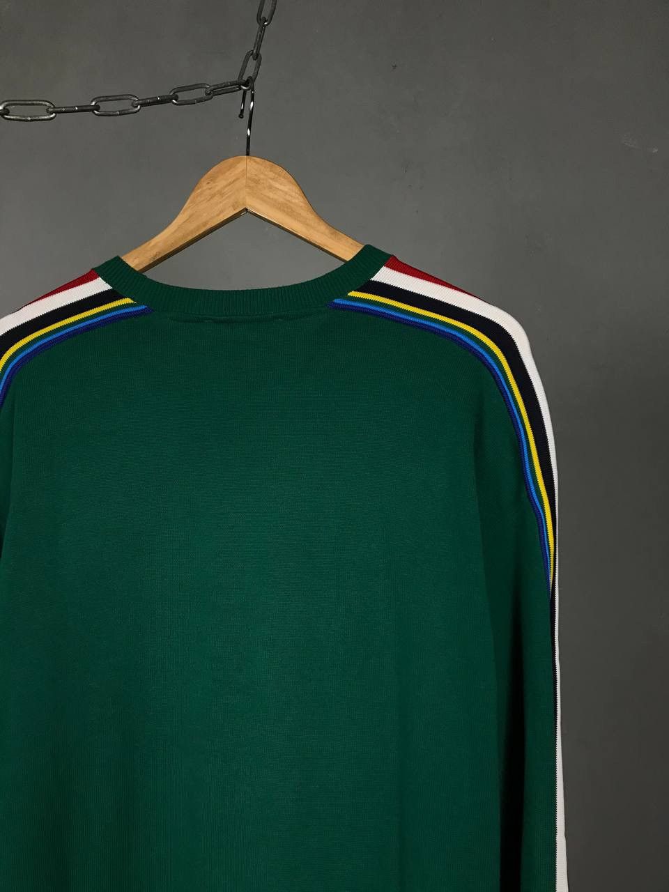 Tommy Hilfiger Tommy Hilfiger luxury streetwear green sweatshirt Size US S / EU 44-46 / 1 - 8 Thumbnail