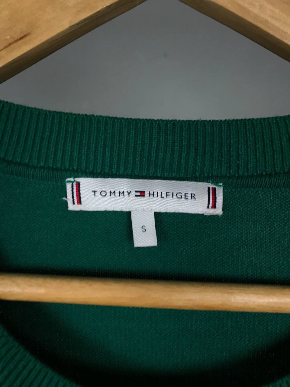 Tommy Hilfiger Tommy Hilfiger luxury streetwear green sweatshirt Size US S / EU 44-46 / 1 - 3 Thumbnail