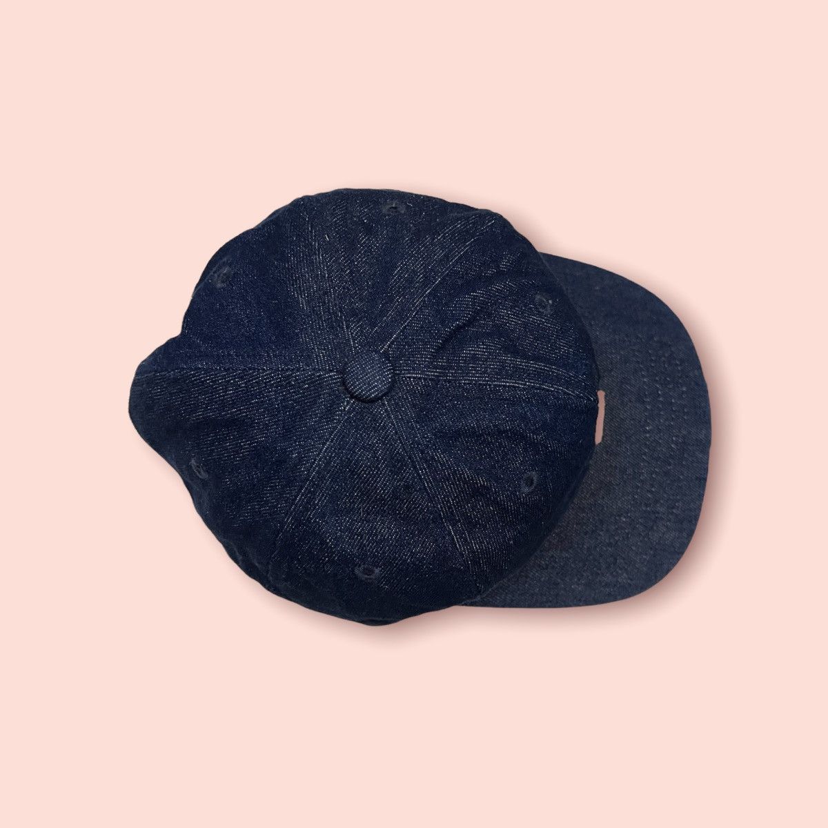 Beams Plus × Japanese Brand × Self Edge RARE B:MING BY BEAMS S DENIM HAT LEATHER STRAPBACK Size ONE SIZE - 8 Thumbnail