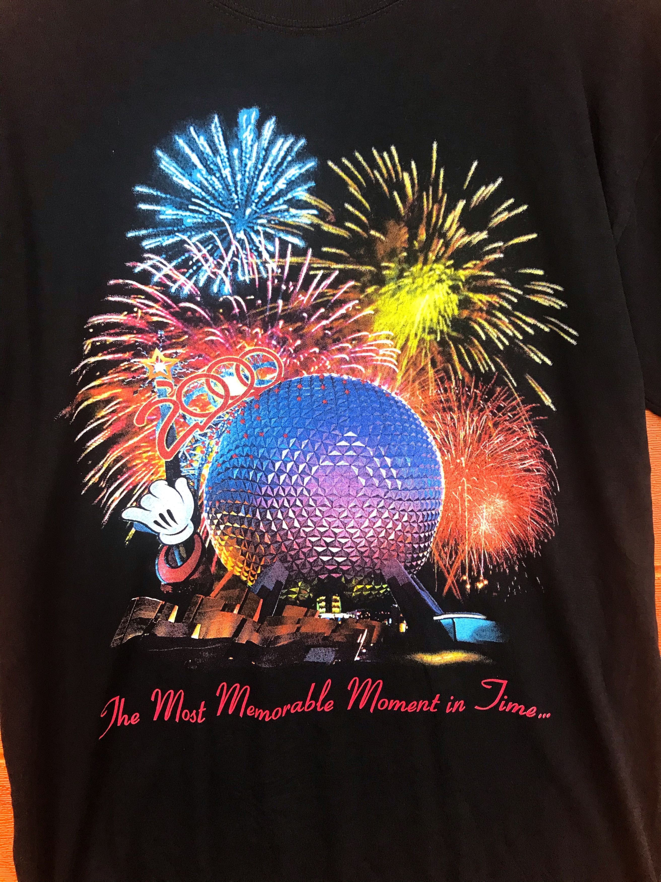 Disney Vintage 2000 Mickey Mouse & Friends Millennium Celebrations Size US M / EU 48-50 / 2 - 2 Thumbnail