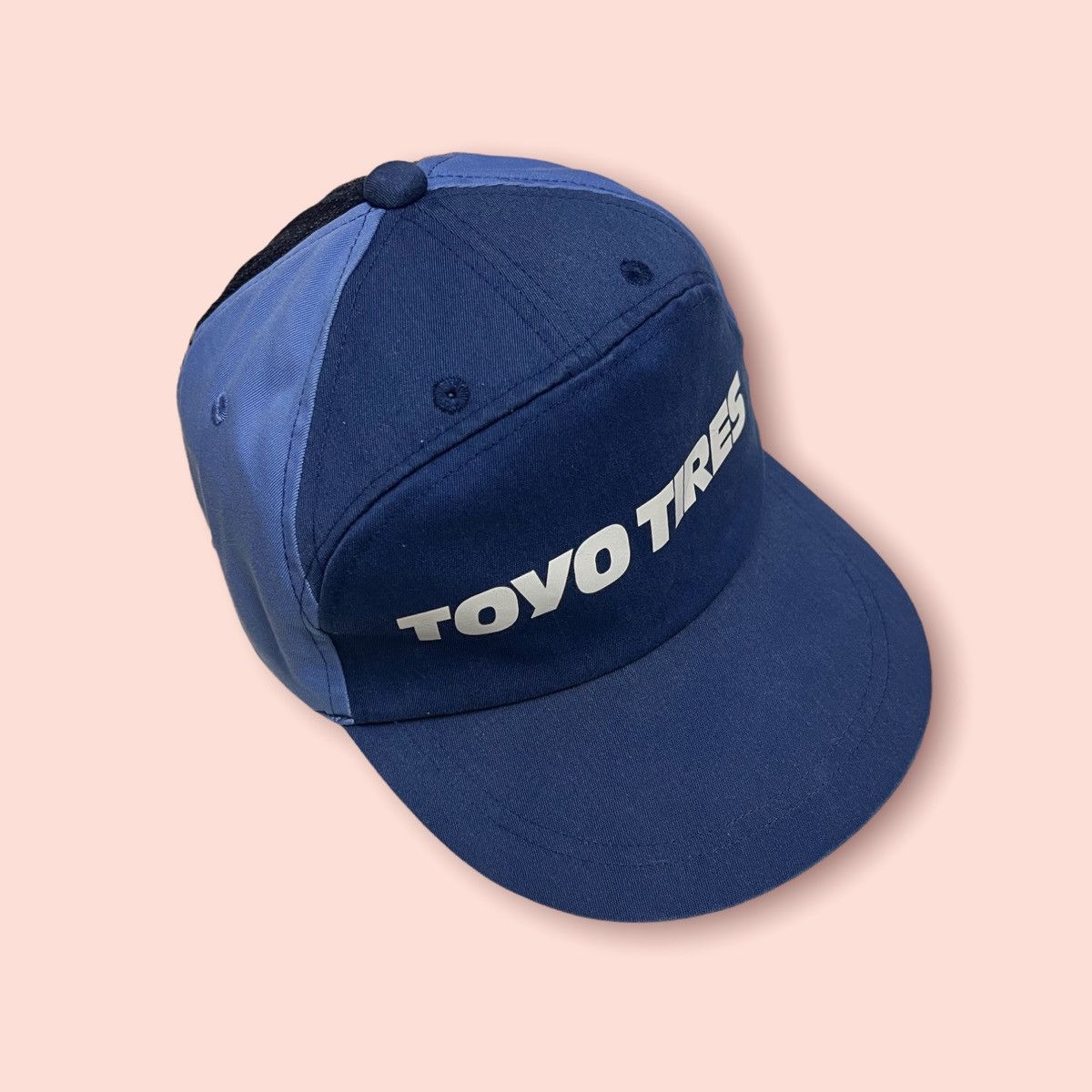 Japanese Brand × Toyo Enterprises RARE VINTAGE 7 PANELS HALF TRUCKER TOYO TIRES STRAPBACK Size ONE SIZE - 2 Thumbnail
