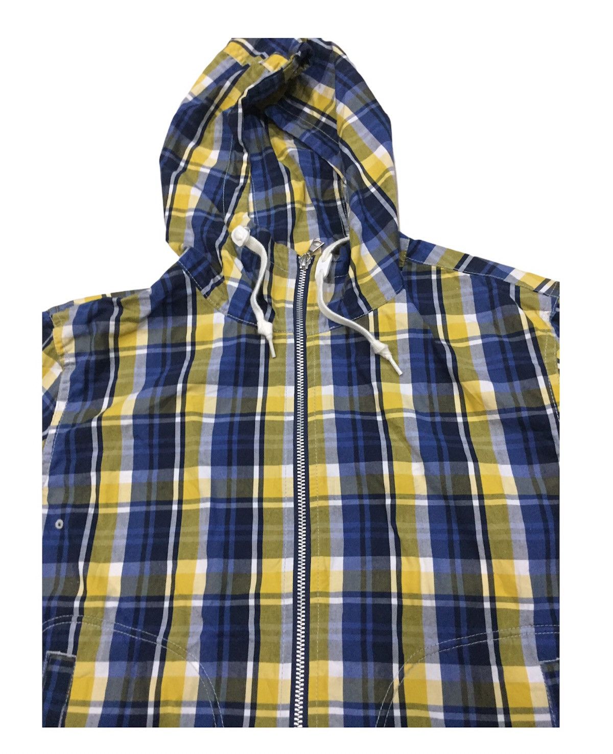 Tornado Mart × Uniqlo Colourblock Checkered Hoodie Jacket Uniqlo japanese Size US M / EU 48-50 / 2 - 3 Thumbnail