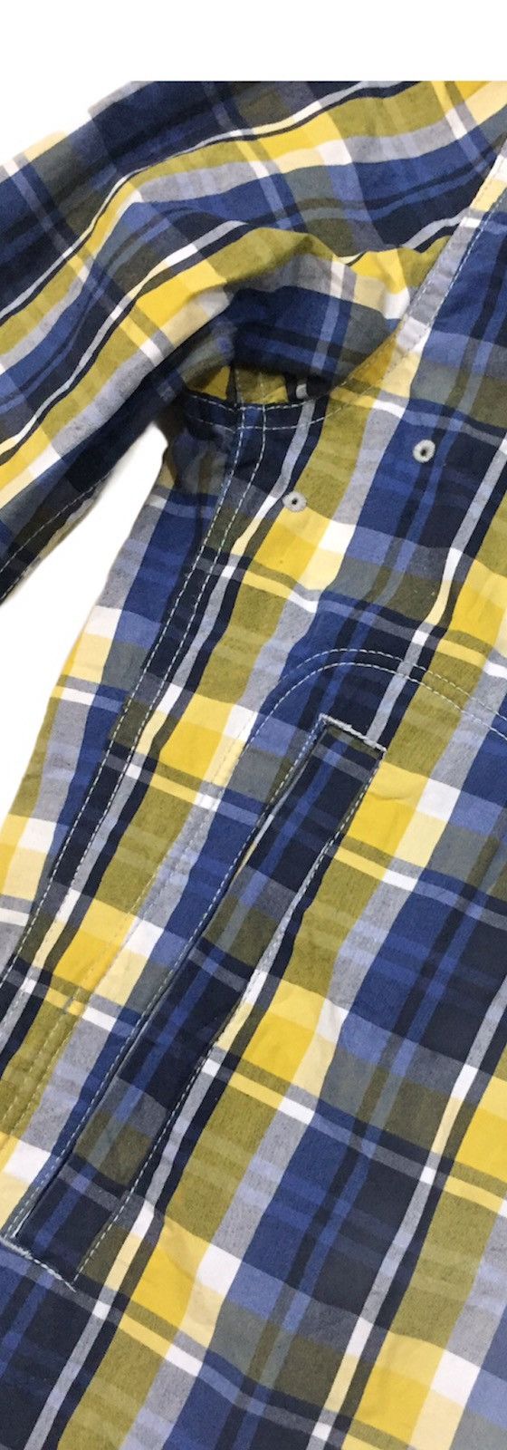 Tornado Mart × Uniqlo Colourblock Checkered Hoodie Jacket Uniqlo japanese Size US M / EU 48-50 / 2 - 5 Thumbnail