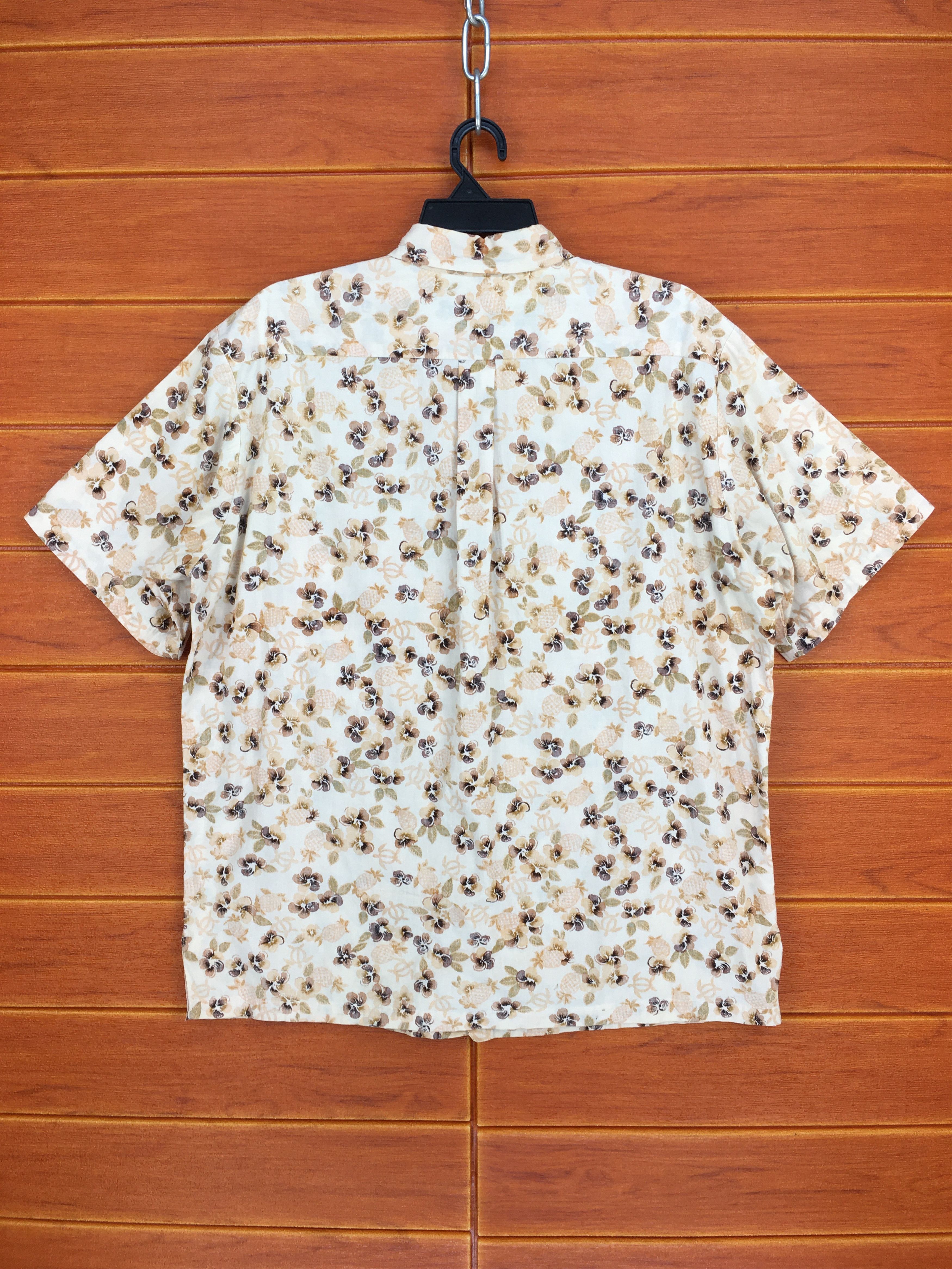 Paradise Vintage PARADISE BAY Pineapples Flowers Hawaiian Shirt Size US L / EU 52-54 / 3 - 9 Thumbnail