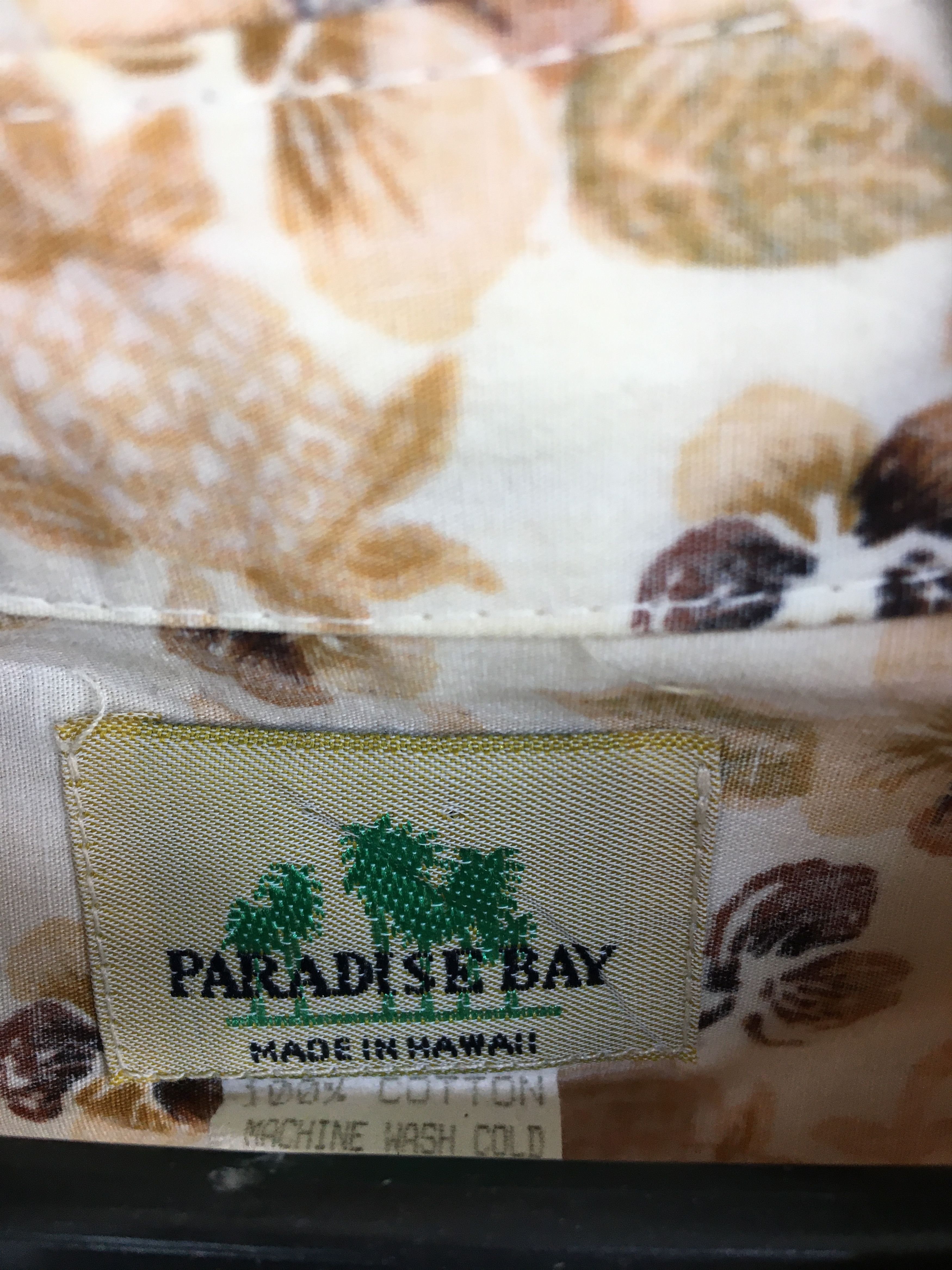 Paradise Vintage PARADISE BAY Pineapples Flowers Hawaiian Shirt Size US L / EU 52-54 / 3 - 7 Thumbnail