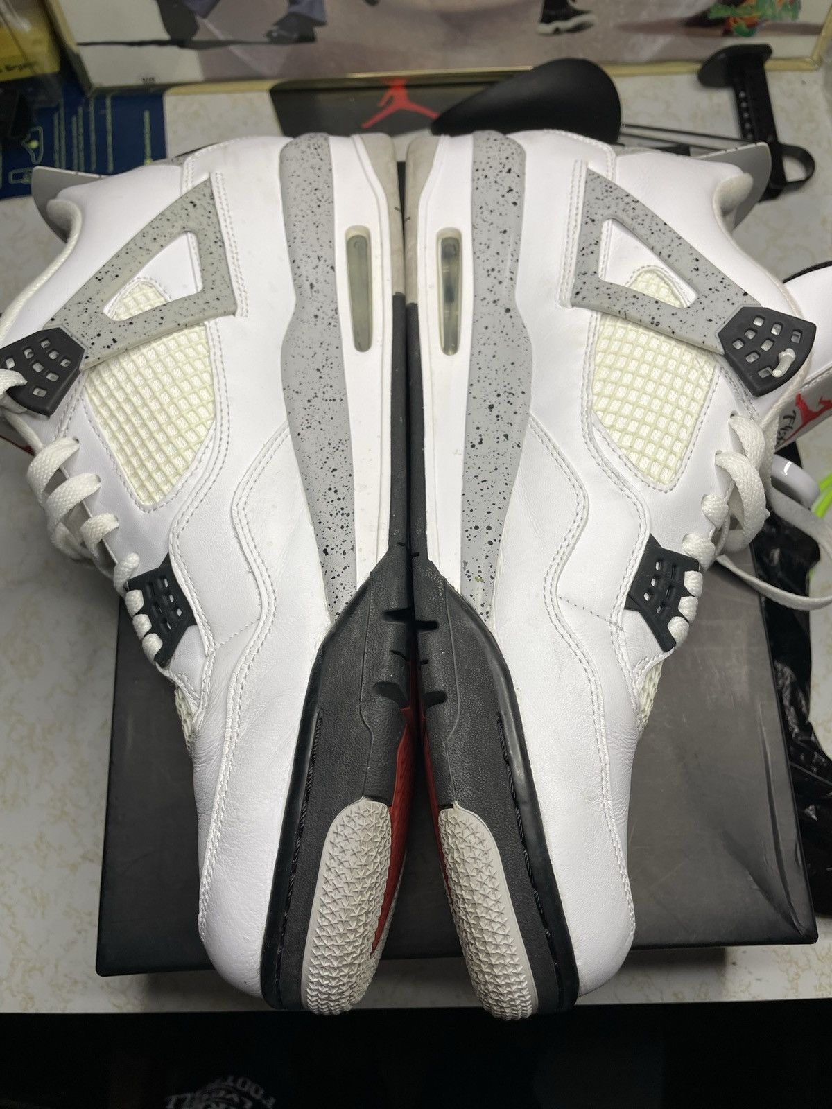 Air Jordan 4 Retro OG 2016 White Cement 2016