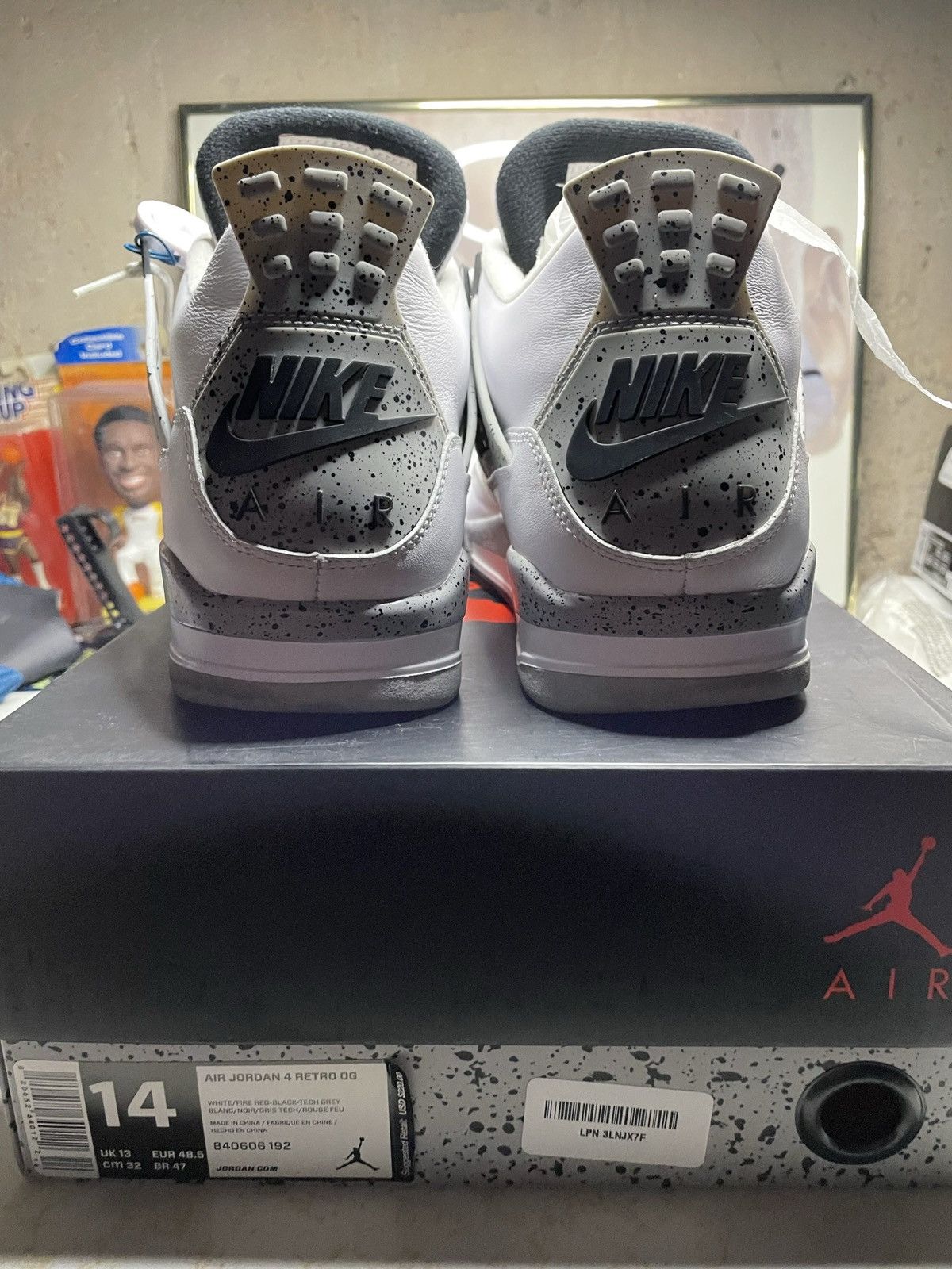 Air Jordan 4 Retro OG 2016 White Cement 2016