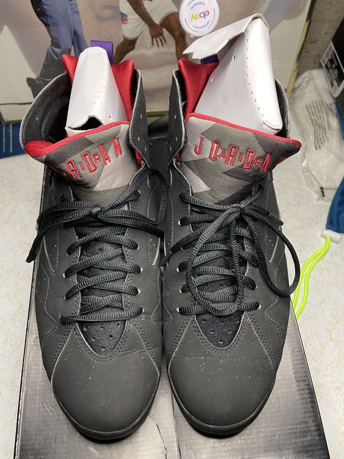 Nike Air Jordan 7 Retro 2012 Raptor size 10.5 Jordan 7 Raptors (2012) - 9.5 main image 2