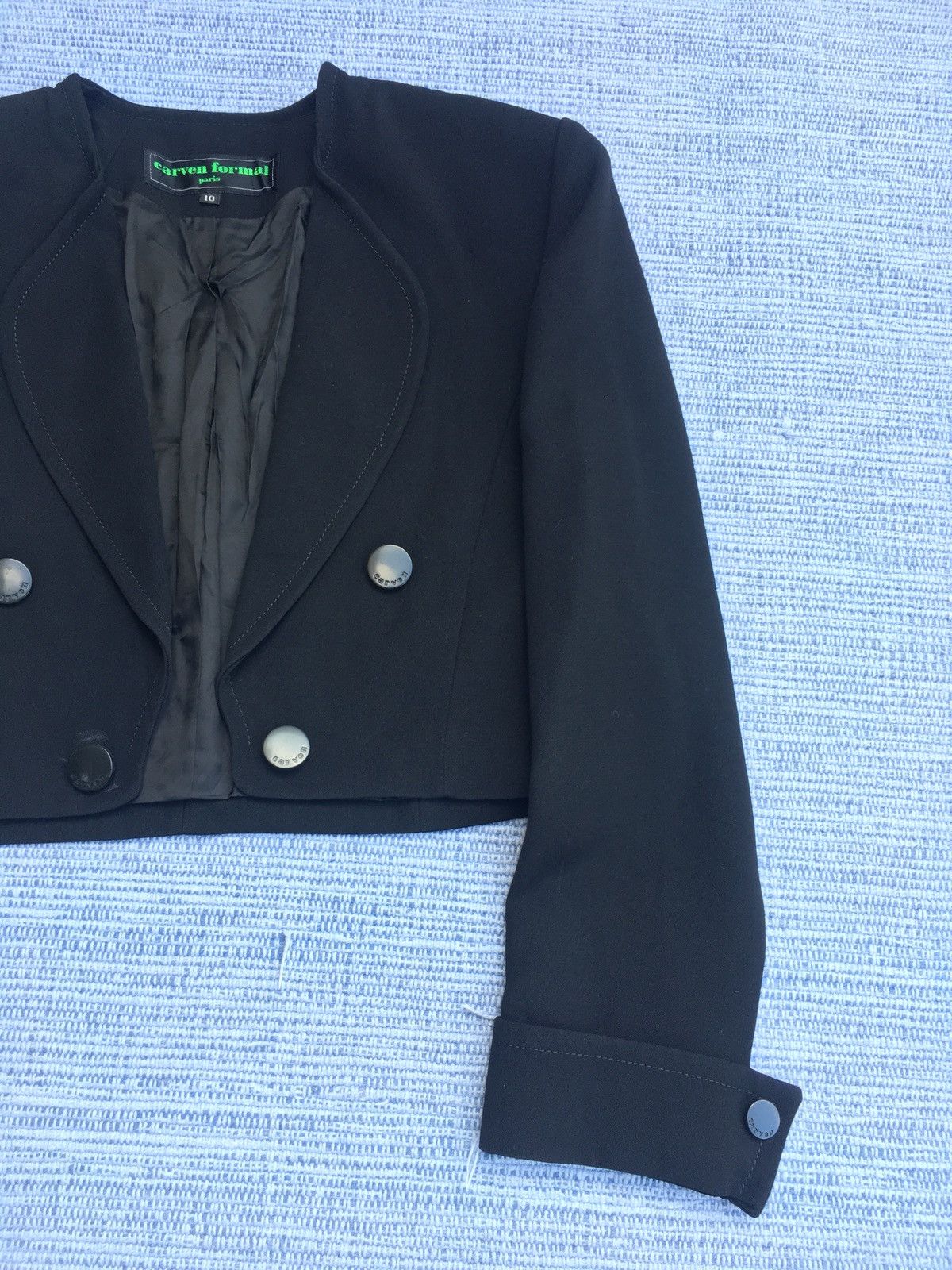 Carven vintage carven cropped light Size US M / EU 48-50 / 2 - 3 Thumbnail