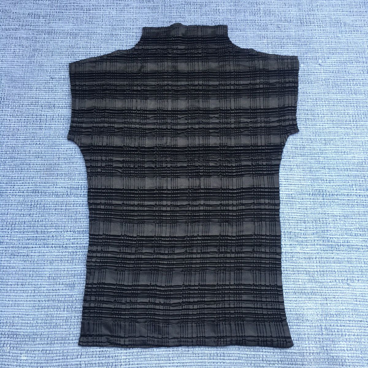 Japanese Brand black pleated Size US M / EU 48-50 / 2 - 1 Thumbnail