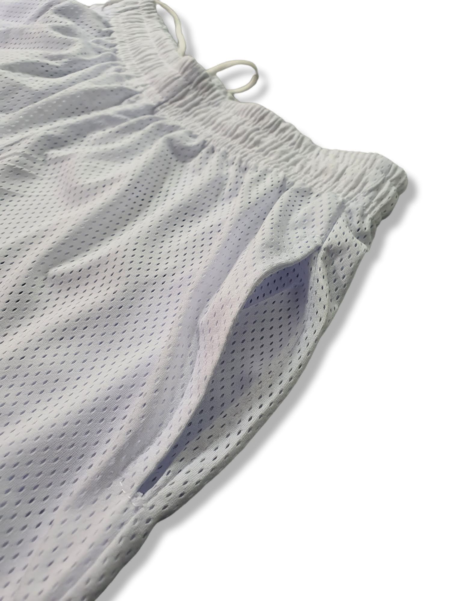 Other Nalan White Polyester Mesh Shorts Size US 36 / EU 52 - 4 Thumbnail