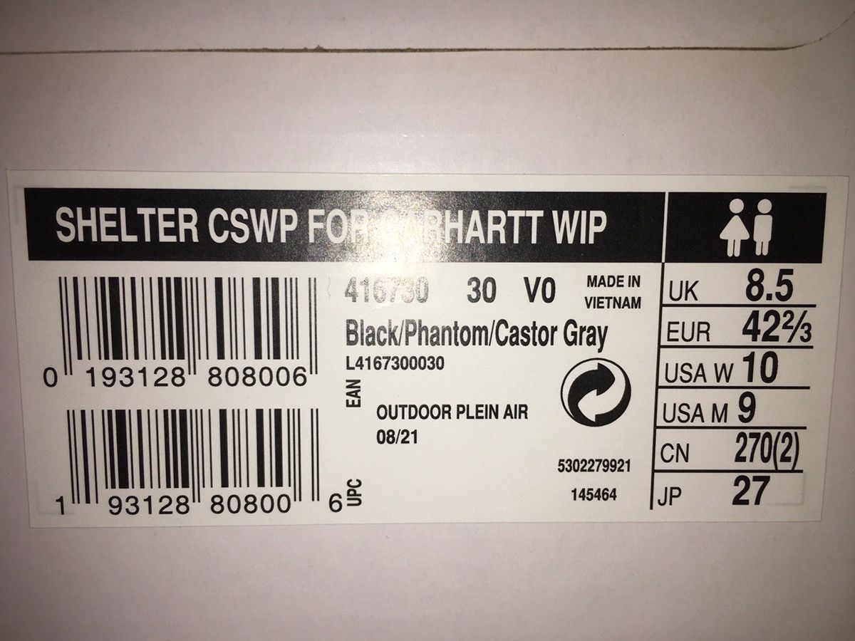 Carhartt Wip × Salomon Shelter CSWP Boots Size US 9 / EU 42 - 13 Thumbnail