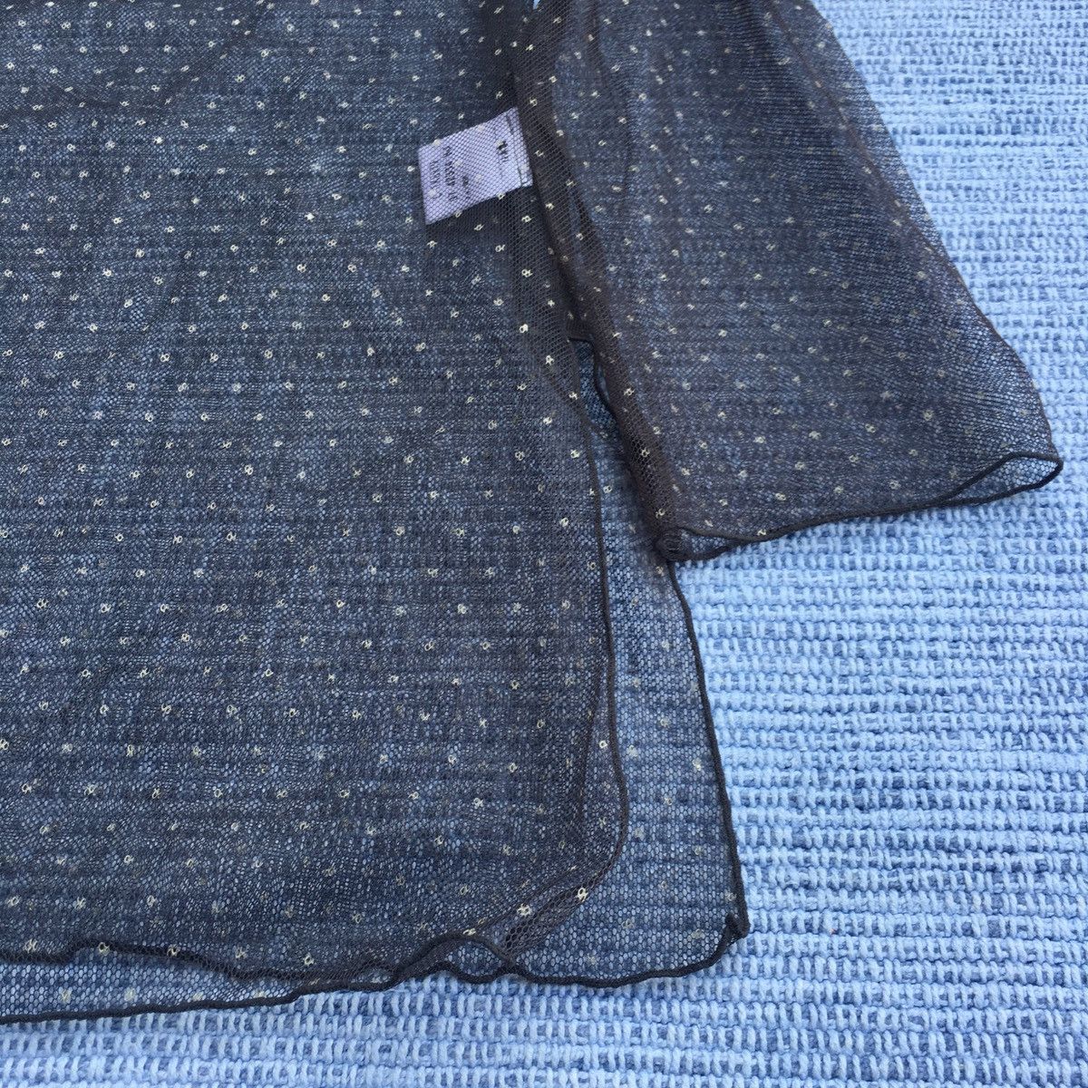 Japanese Brand vintage grey polkadot Size US M / EU 48-50 / 2 - 4 Thumbnail