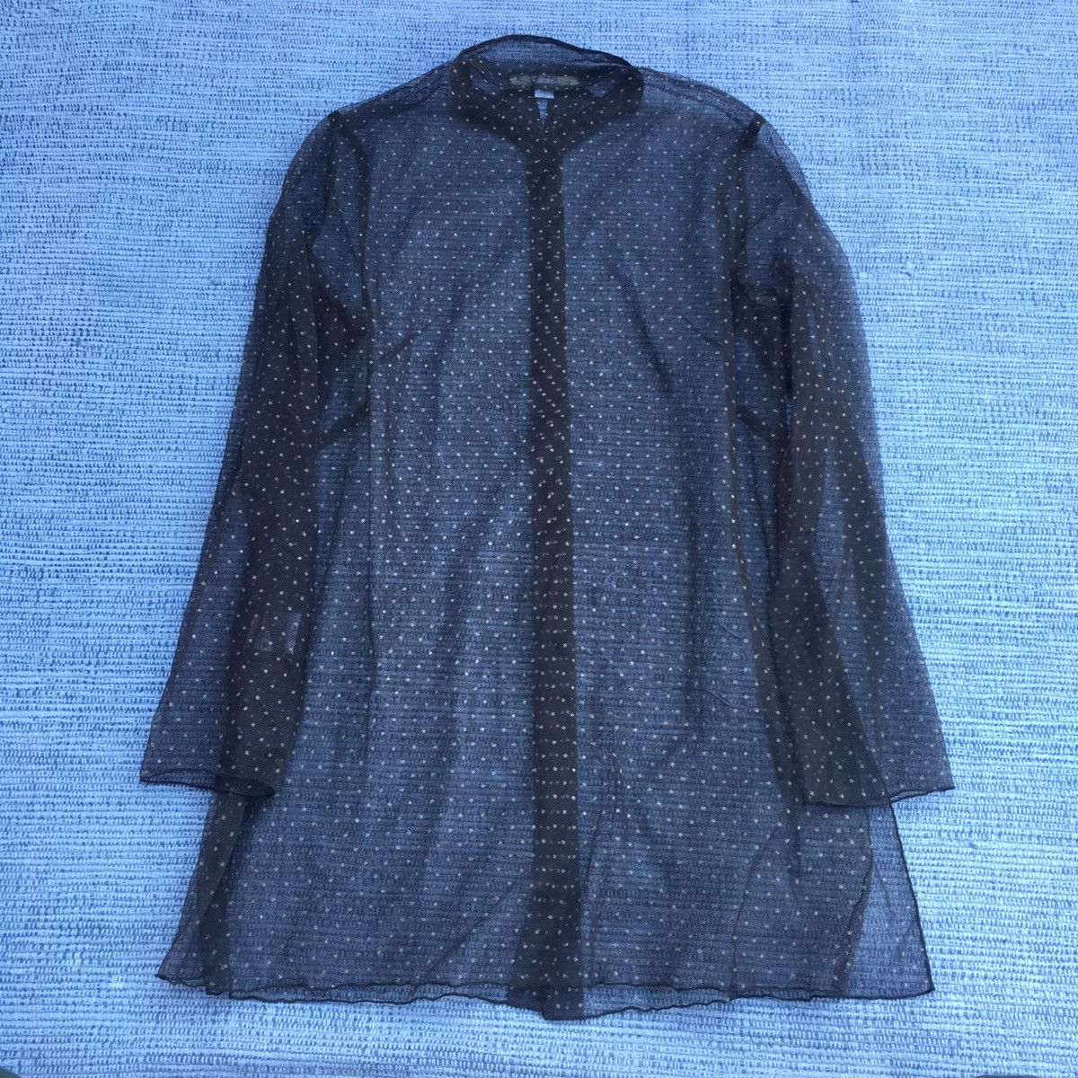 Japanese Brand vintage grey polkadot Size US M / EU 48-50 / 2 - 5 Thumbnail