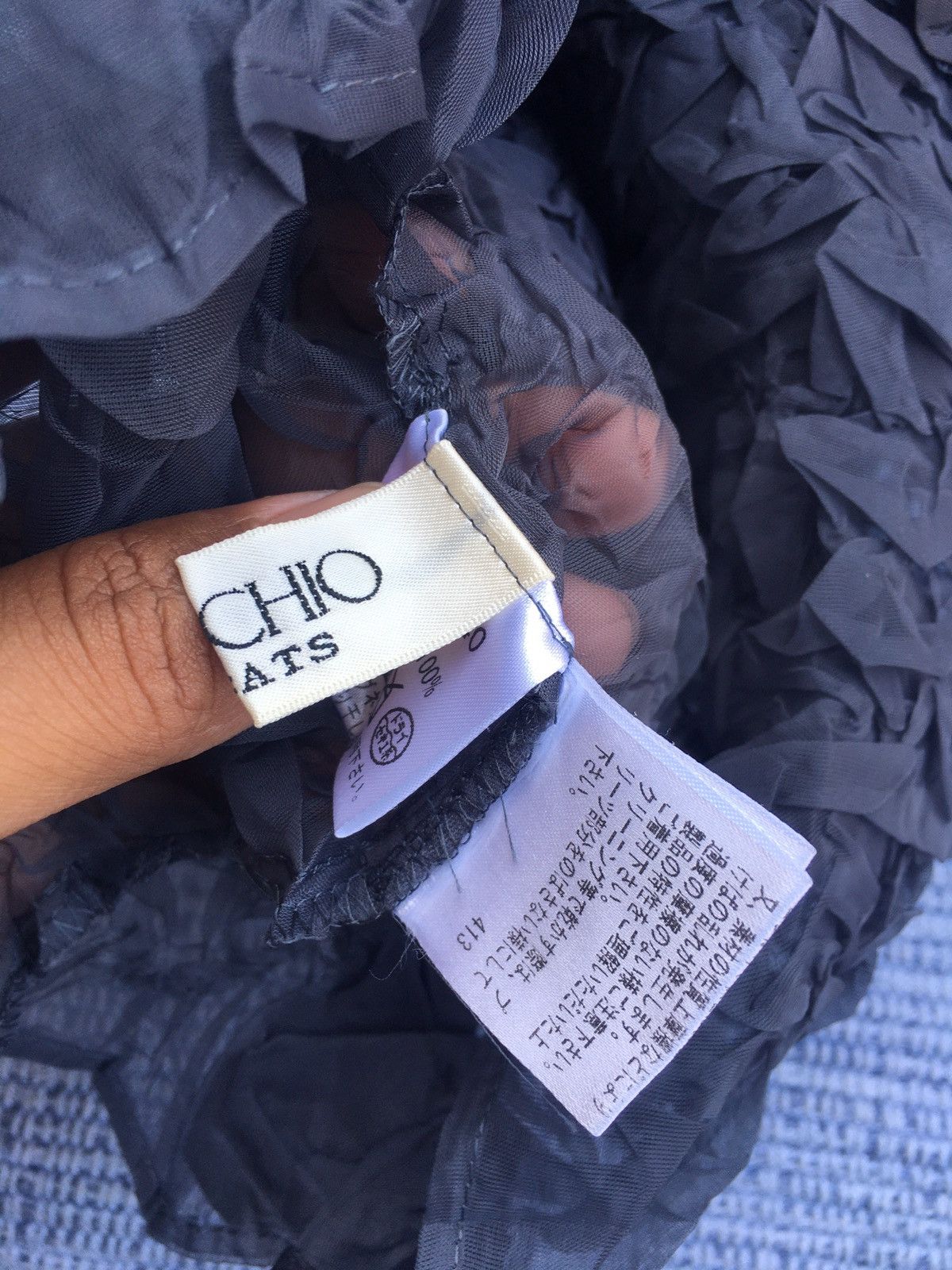 Japanese Brand cauliflower specchio pleats Size US L / EU 52-54 / 3 - 6 Thumbnail